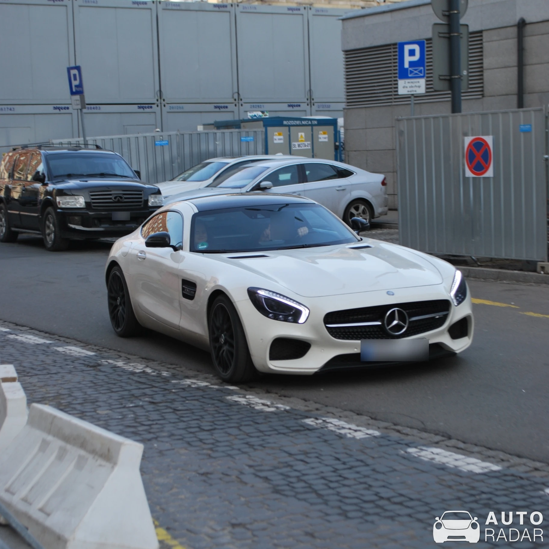 Mercedes-AMG GT S C190 spotted in Warszawa, Poland