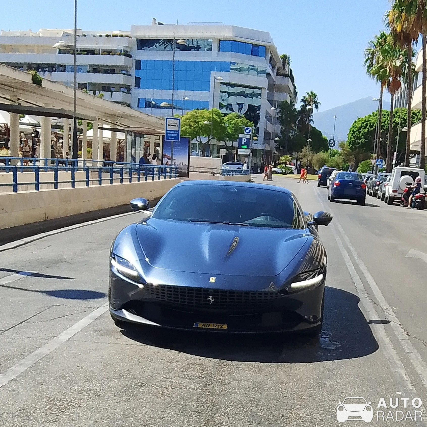 Ferrari Roma spotted in Málaga, Spain