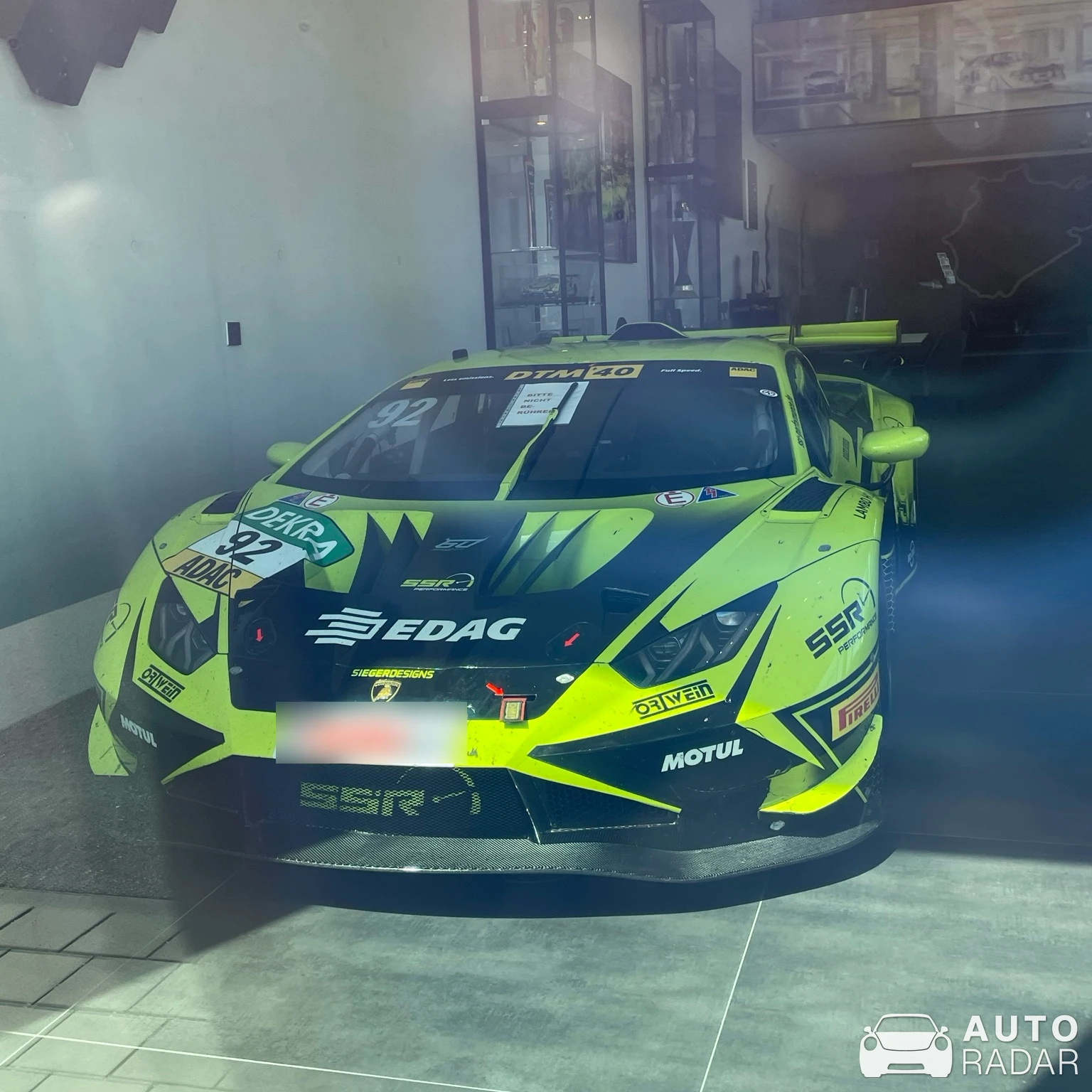 Lamborghini Huracán GT3 EVO2 spotted in München