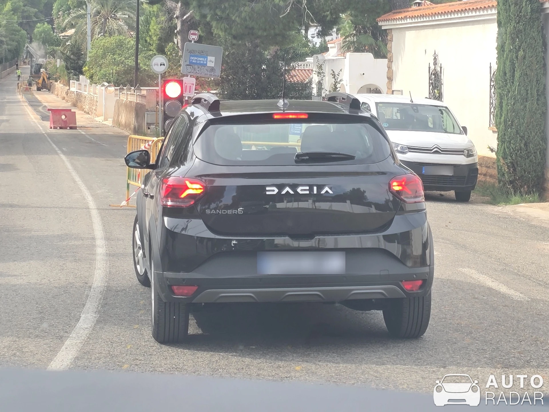 Dacia Sandero spotted in Dénia