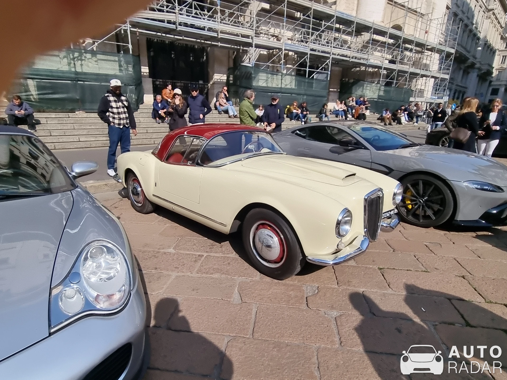 Lancia Aurelia B24 Spider spotted in Milano