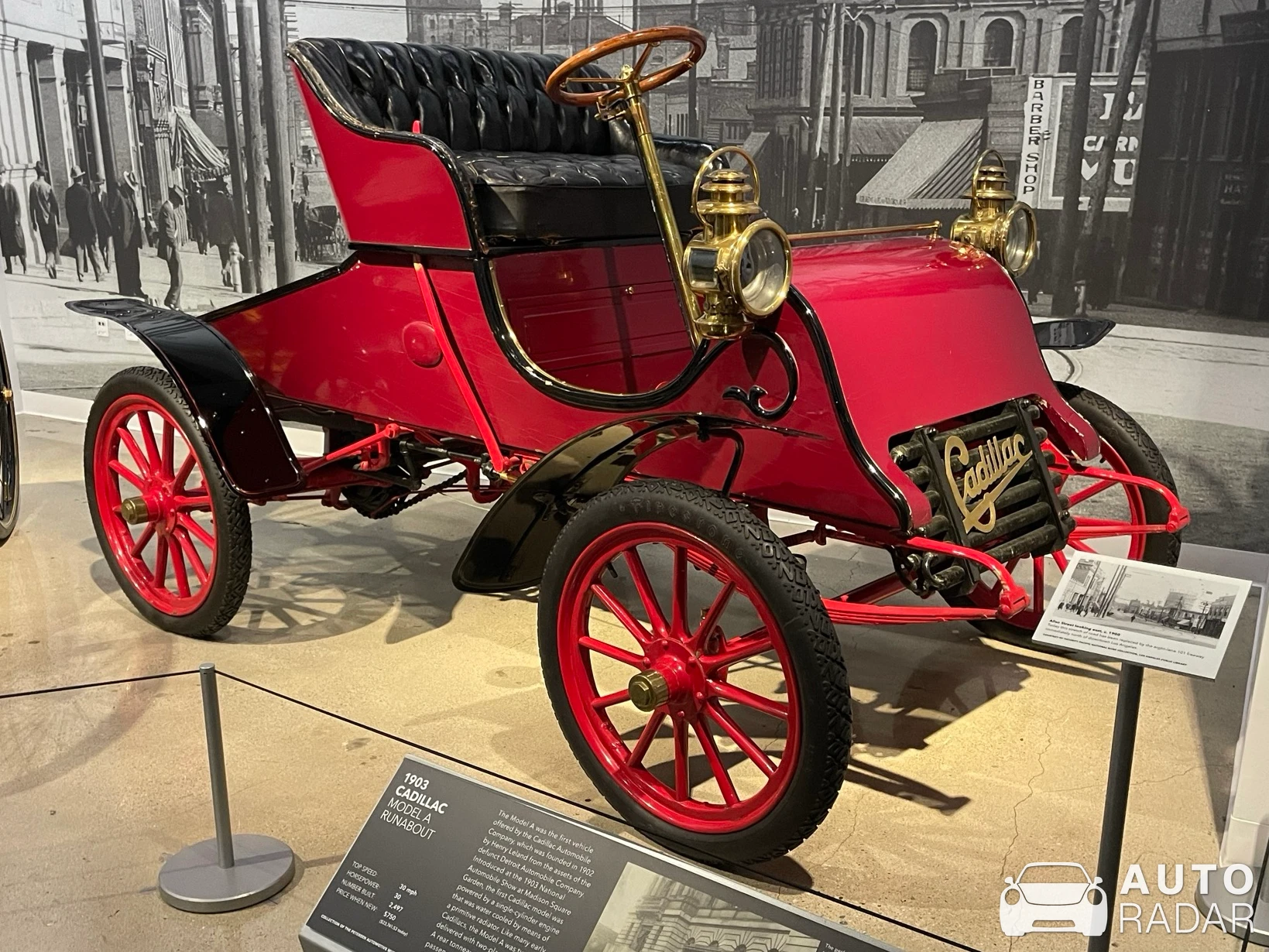 Cadillac Model A Runabout spotted in Los Angeles, United States
