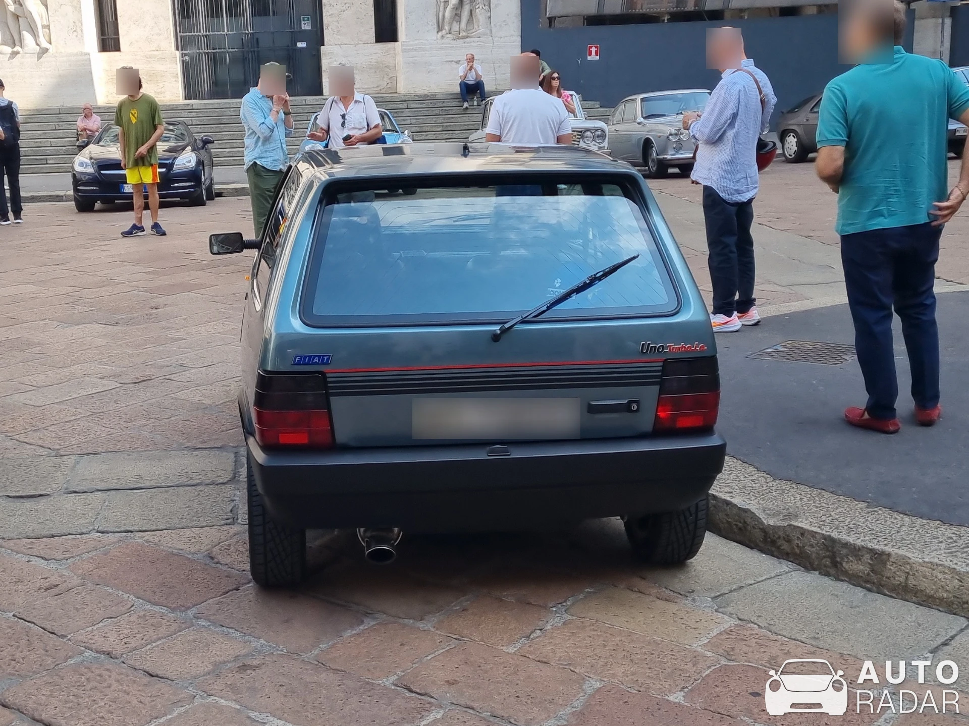 Fiat Uno Turbo ie spotted in Milano, Italy