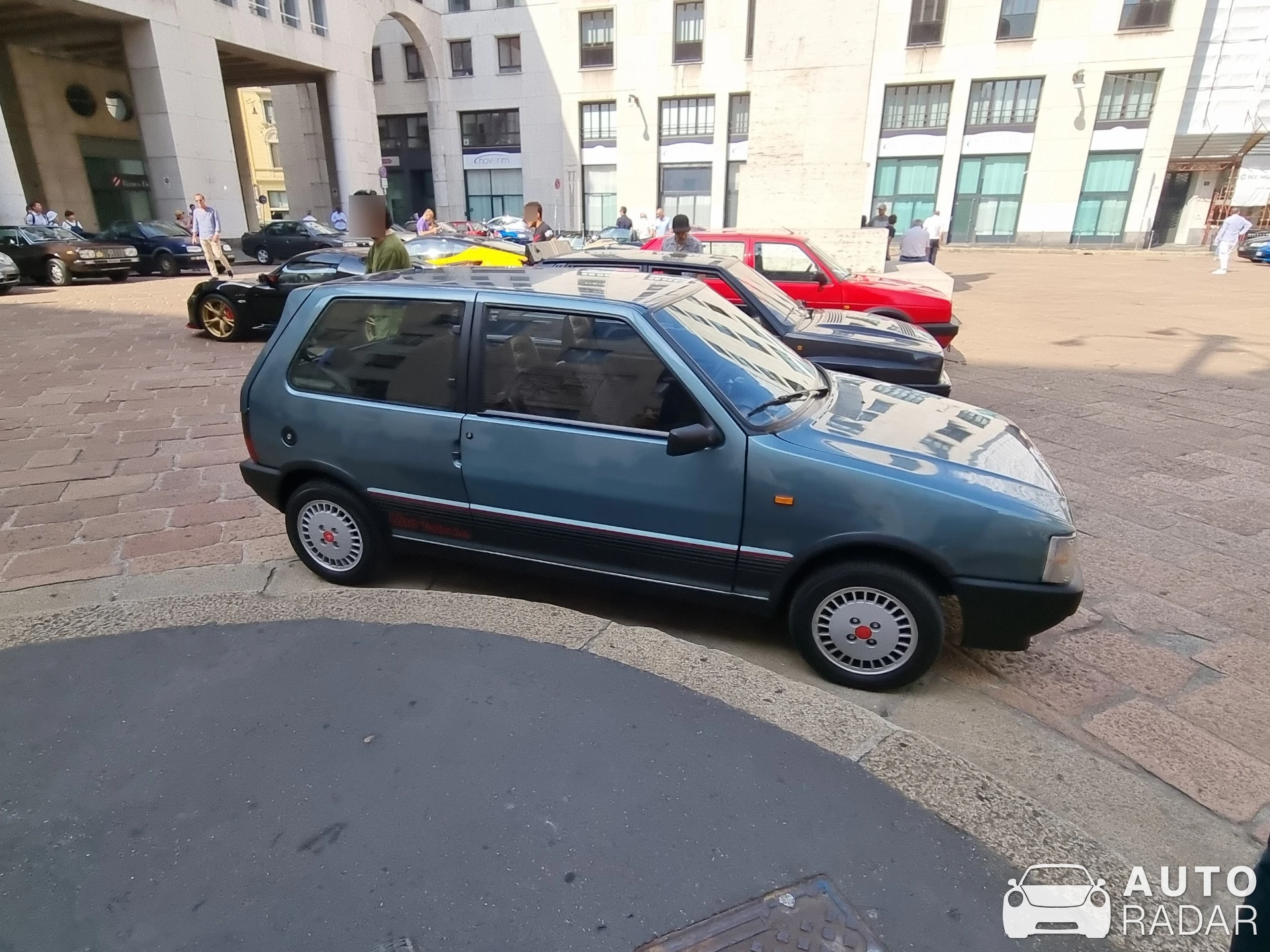 Fiat Uno Turbo ie spotted in Milano