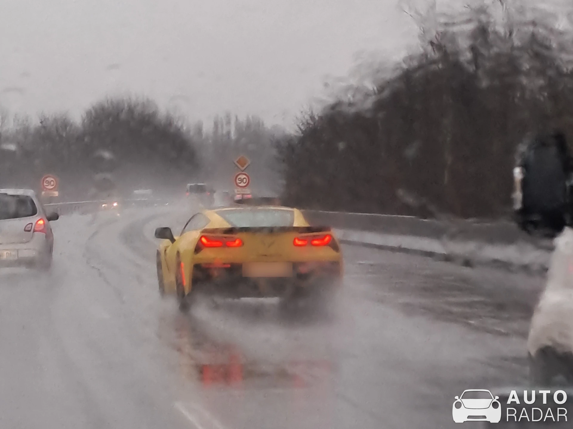Chevrolet Corvette C7 Stingray spotted in Sargé-lès-le-Mans, France