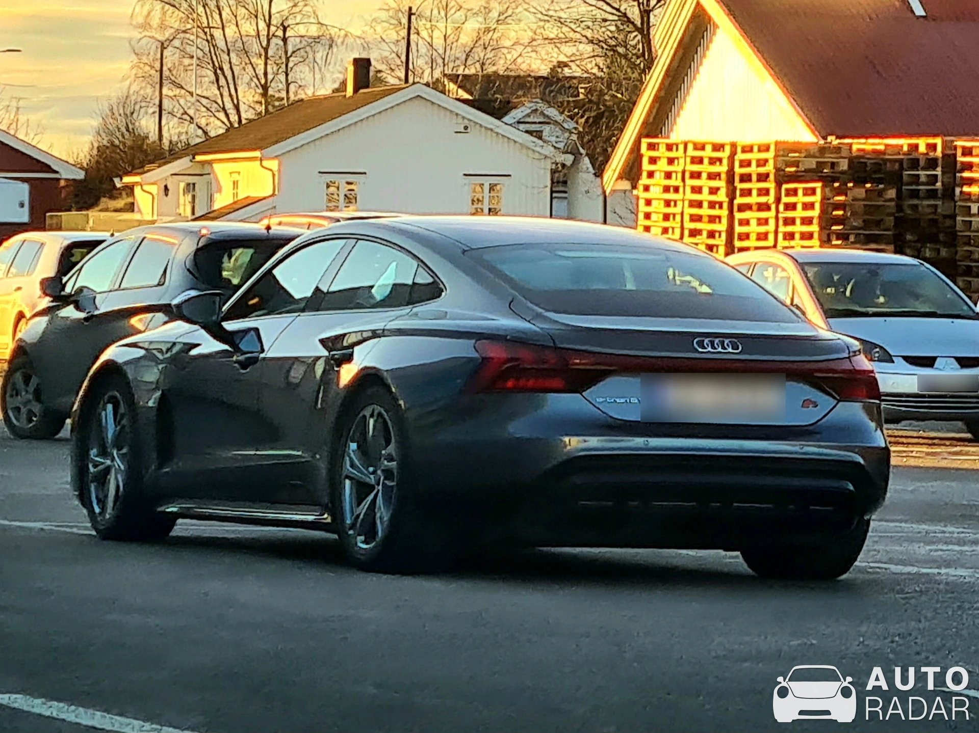Audi RS E-Tron GT spotted in Sandefjord, Norway