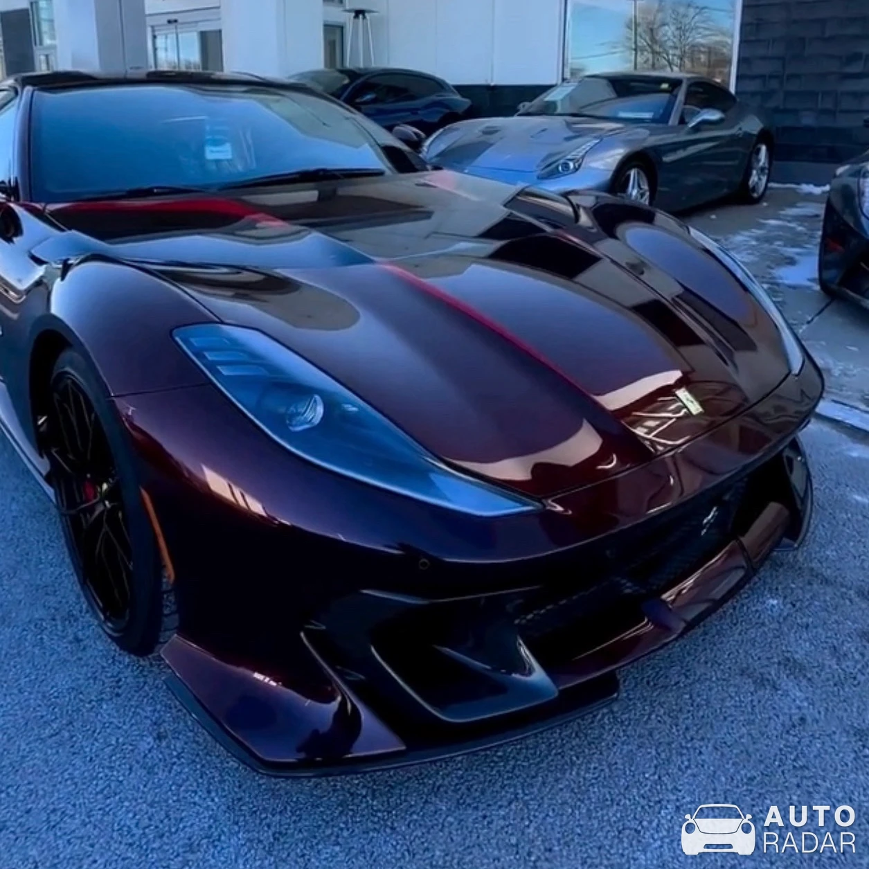 Ferrari 812 Competizione spotted in Al Khobar, Saudi Arabia