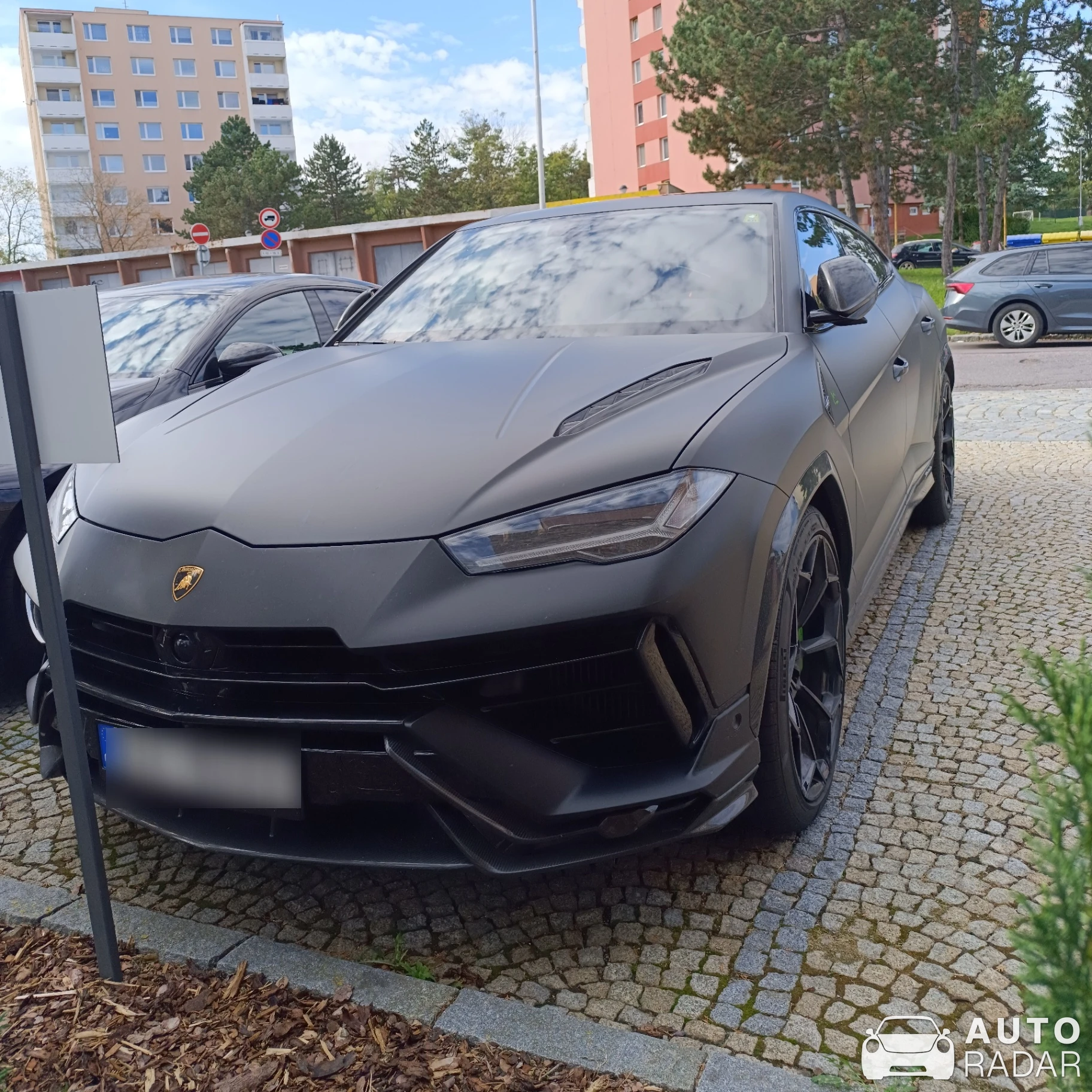 Lamborghini Urus Performante spotted in Okres Znojmo, Czechia
