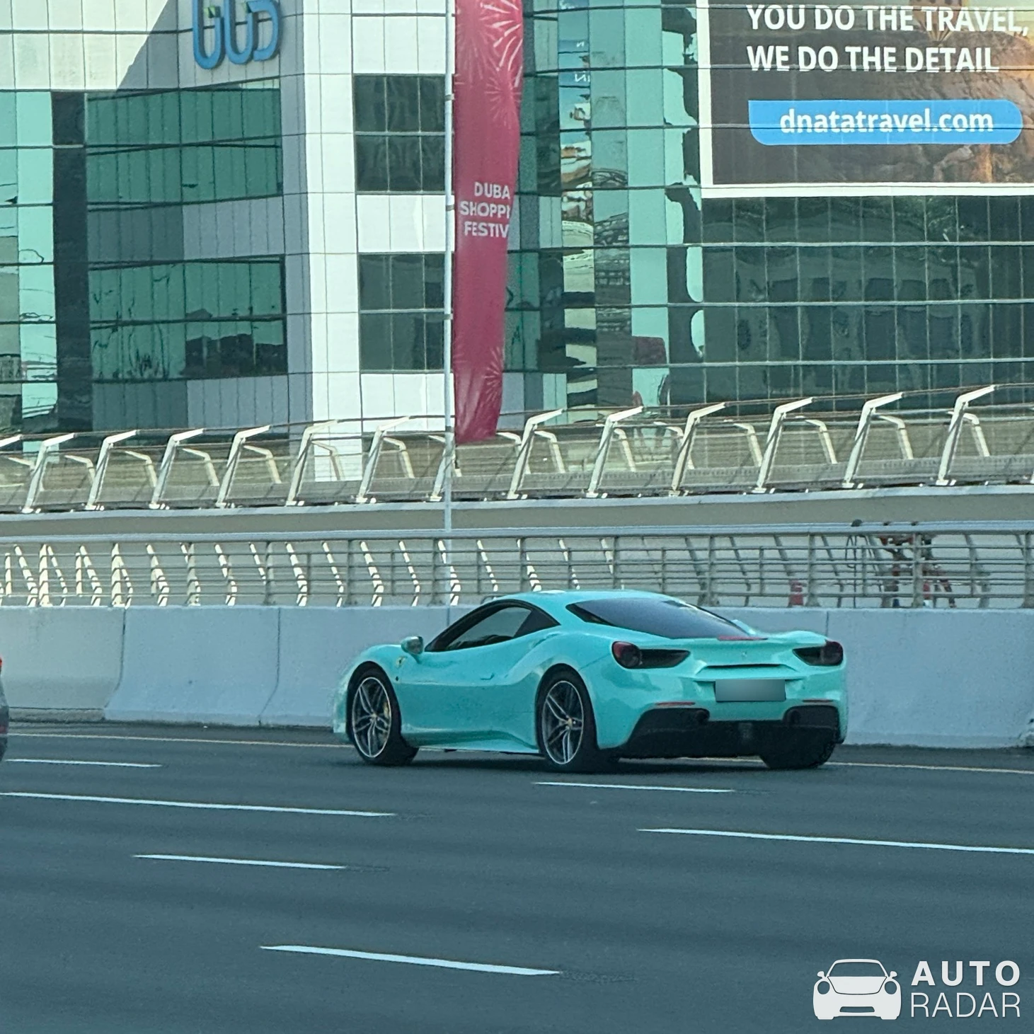 Ferrari 488 GTB spotted in Dubai, United Arab Emirates