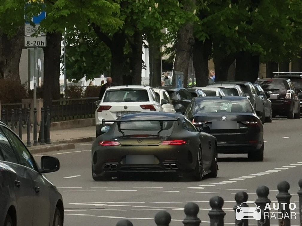 Mercedes-AMG GT C C190 2019 spotted in Kaunas