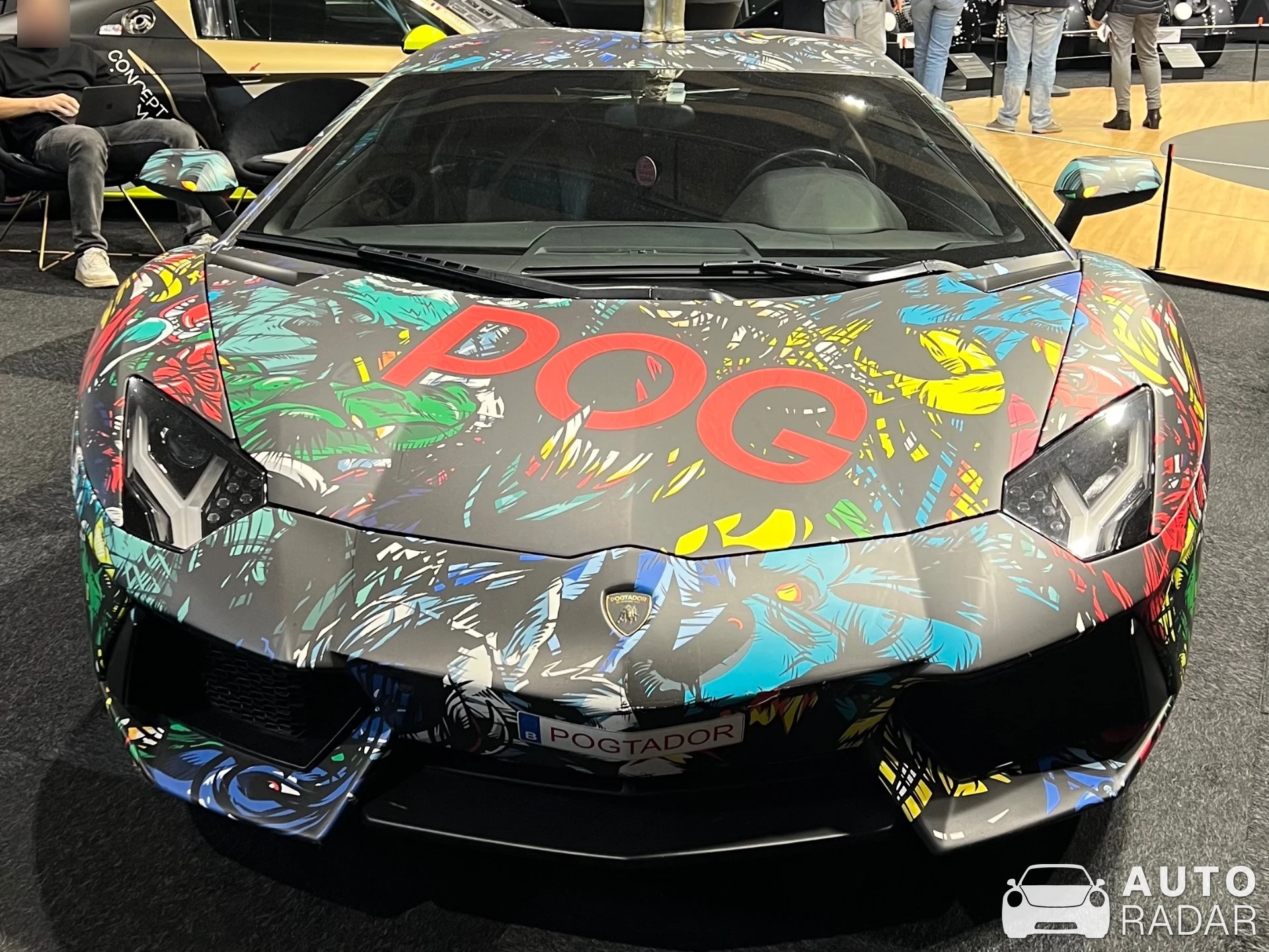 Lamborghini Aventador LP700-4 spotted in Paris, France