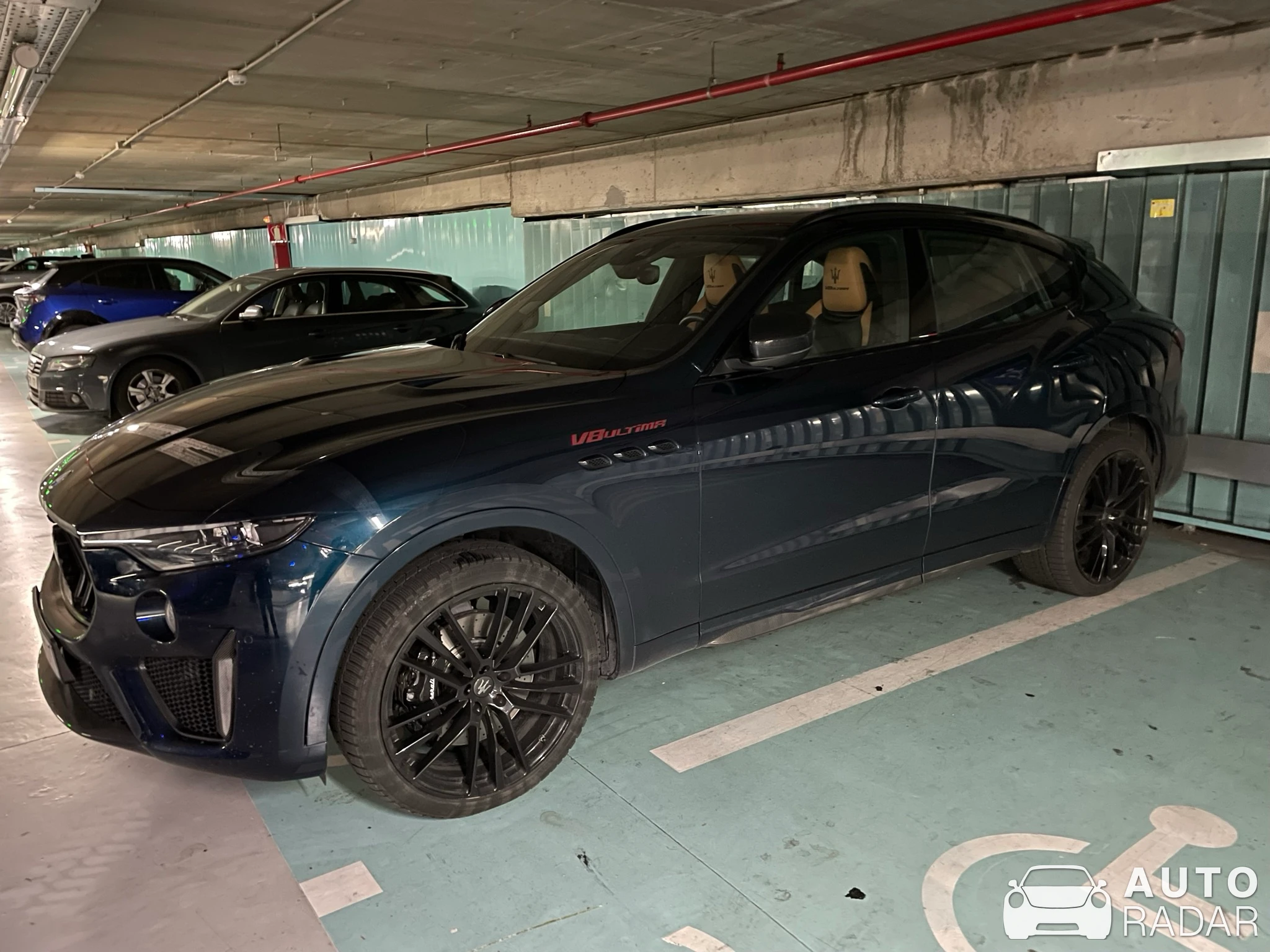 Maserati Levante V8 Ultima spotted in Madrid