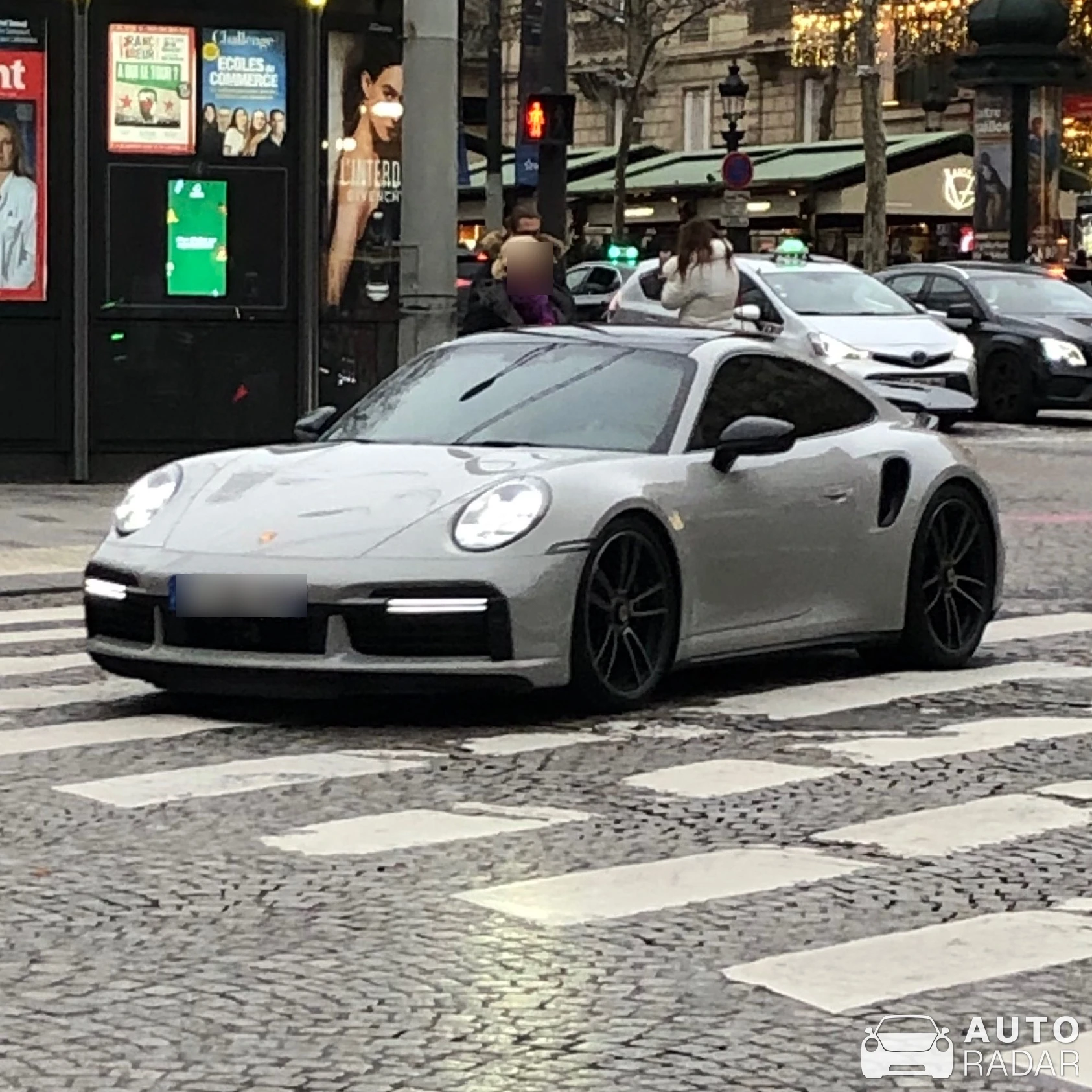 Porsche 992 Turbo S MkI spotted in Paris, France