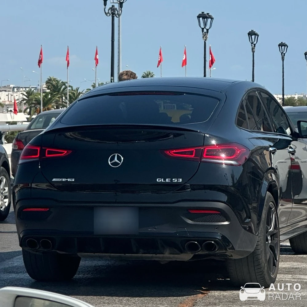 Mercedes-AMG GLE 53 Hybrid Coupé C167 2024 spotted in Tunis
