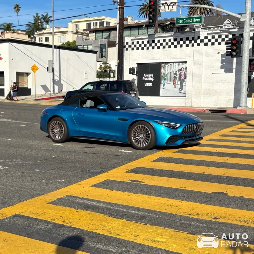 Mercedes-AMG SL 55 R232 spotted in Hermosa Beach, United States