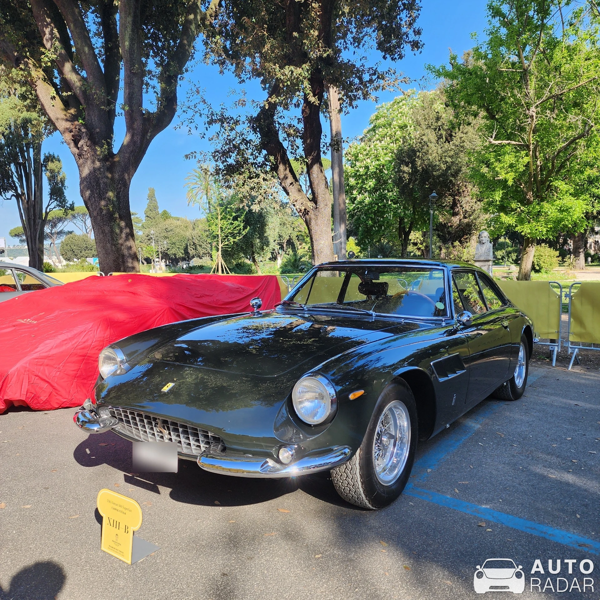 Ferrari 500 SF spotted in Roma
