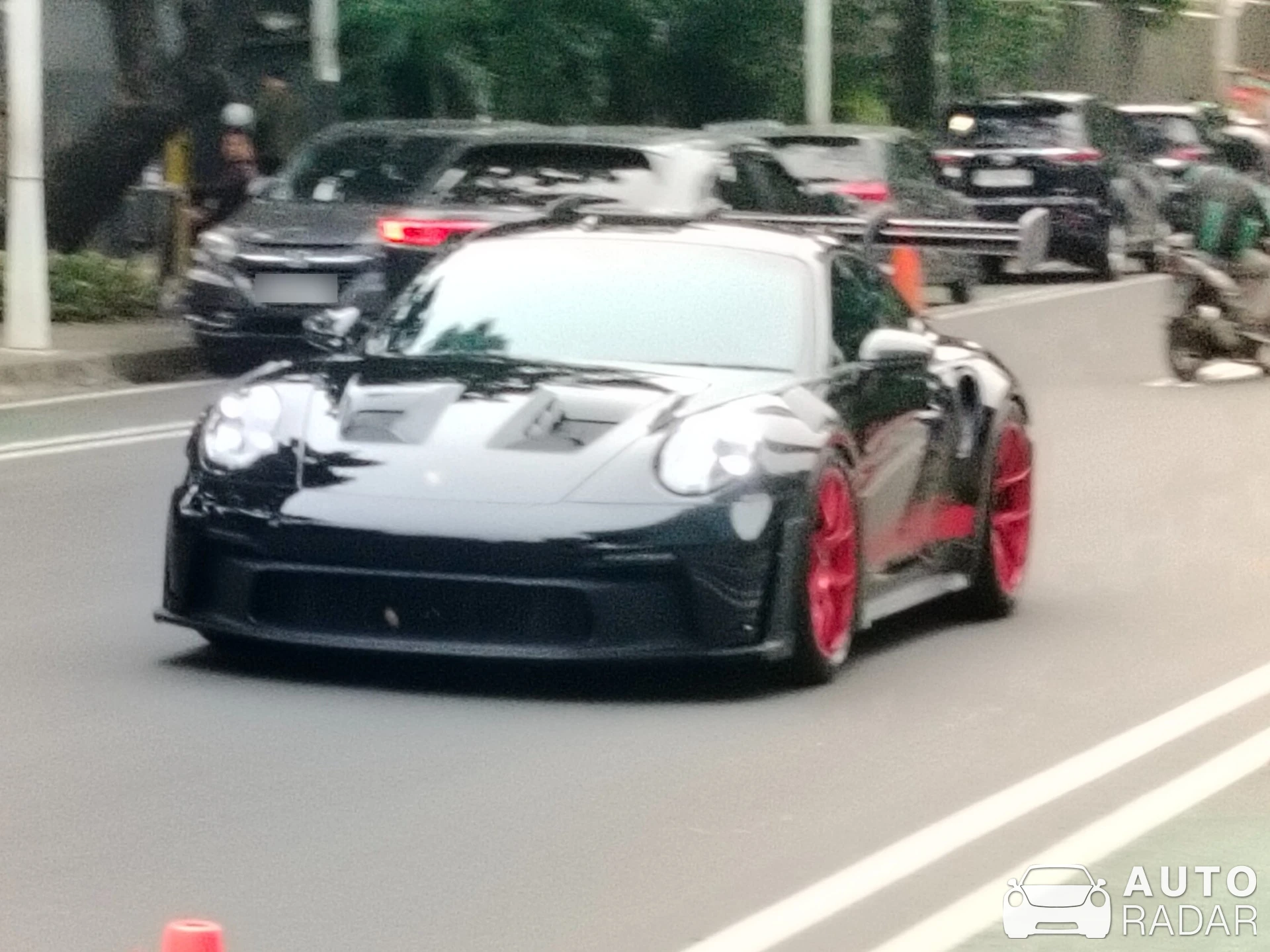 Porsche 992 GT3 RS MkI spotted in Kota Jakarta Selatan, Indonesia