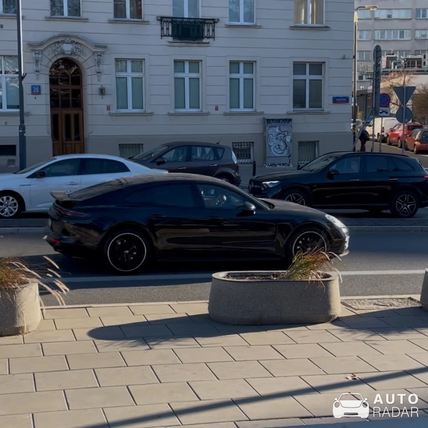 Porsche 971 Panamera GTS spotted in Warsaw, Poland