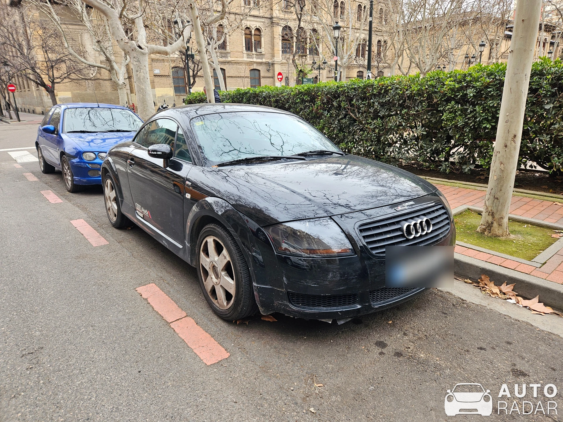 Audi TT spotted in Zaragoza, España