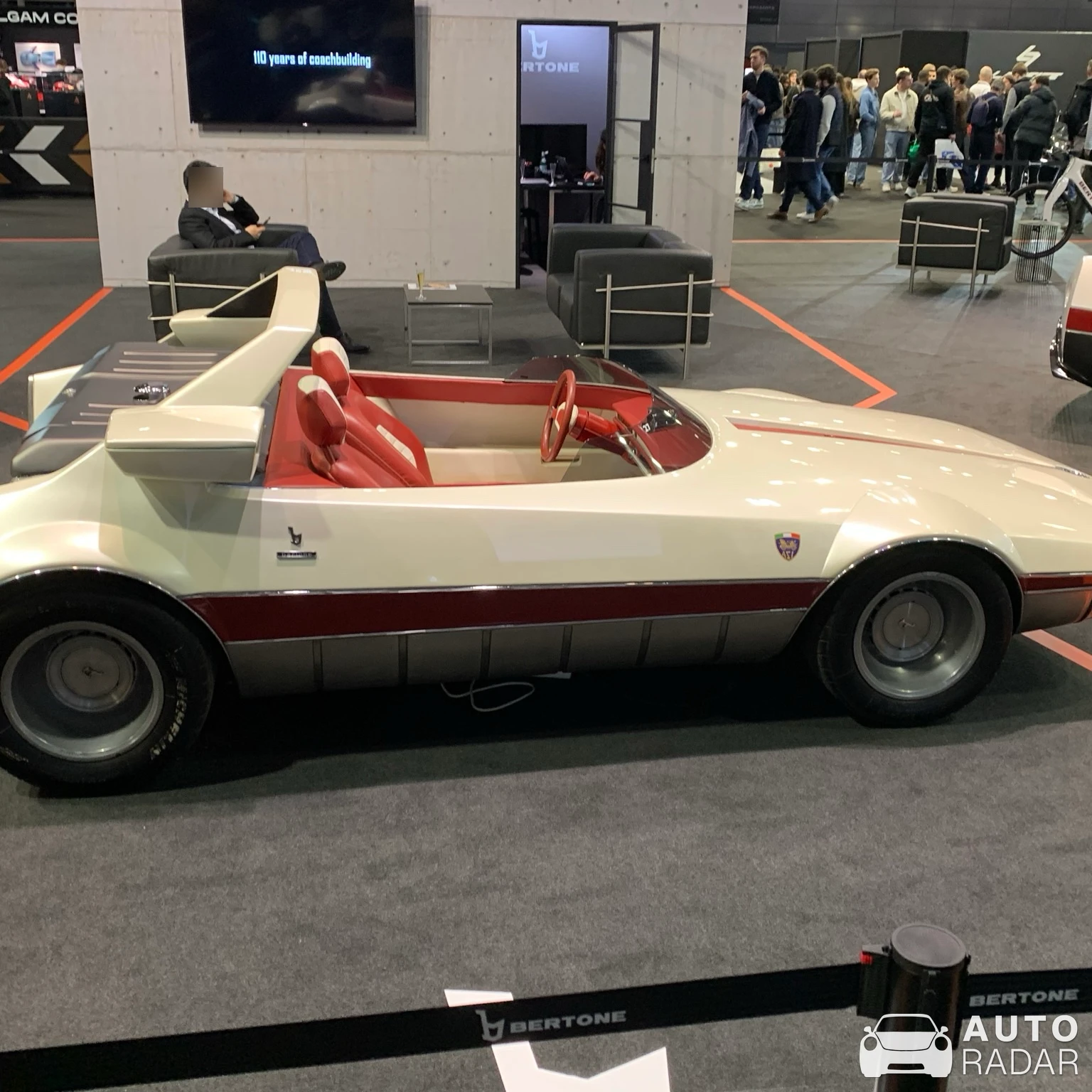 Bertone GB110 spotted in Paris