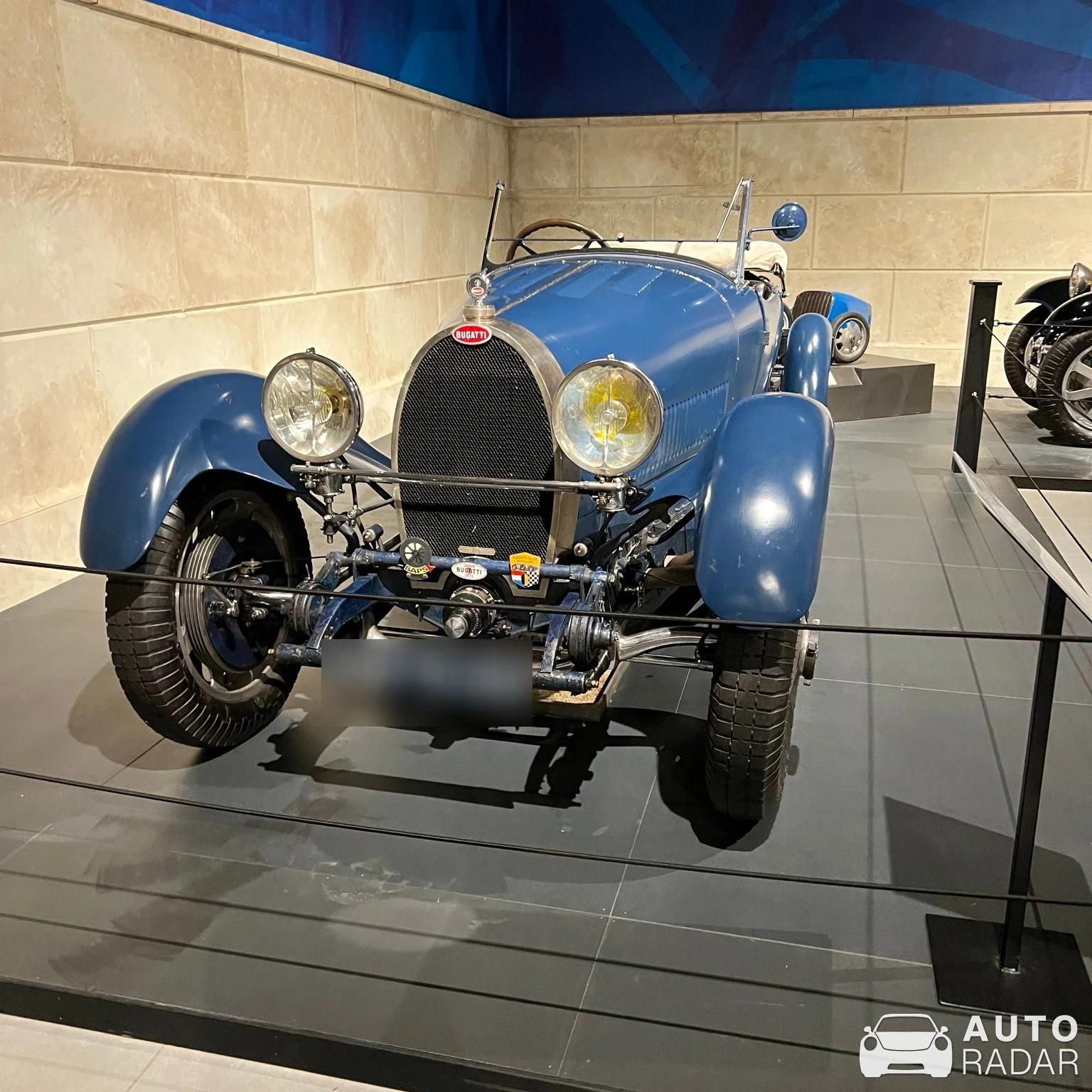 Bugatti Type 43 Grand Sport spotted in Den Haag, Nederland