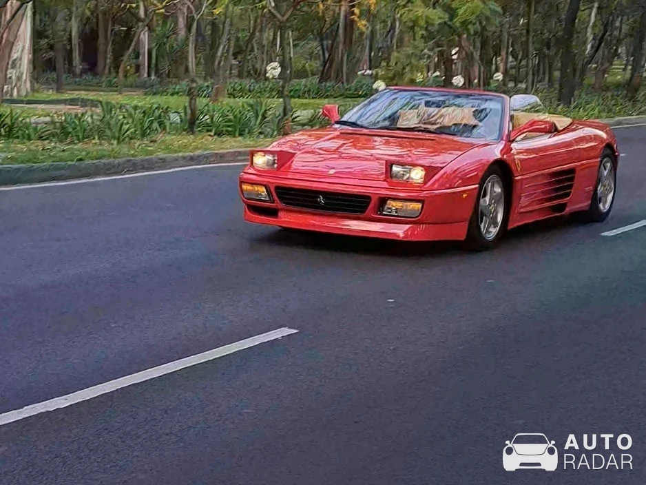 Ferrari 348 Spider spotted in Ciudad de México, México