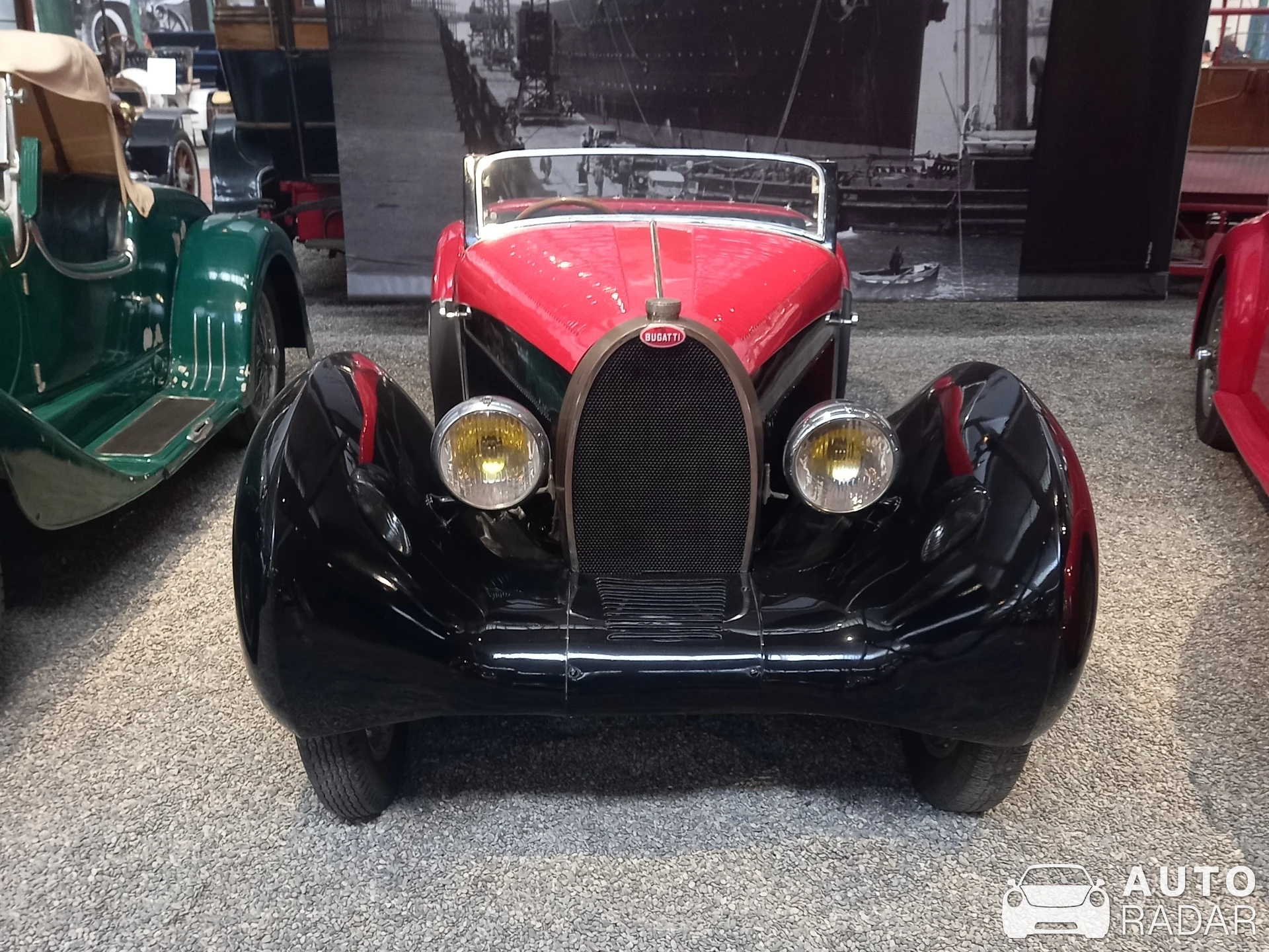 Bugatti Type 55 Roadster spotted in Mulhouse
