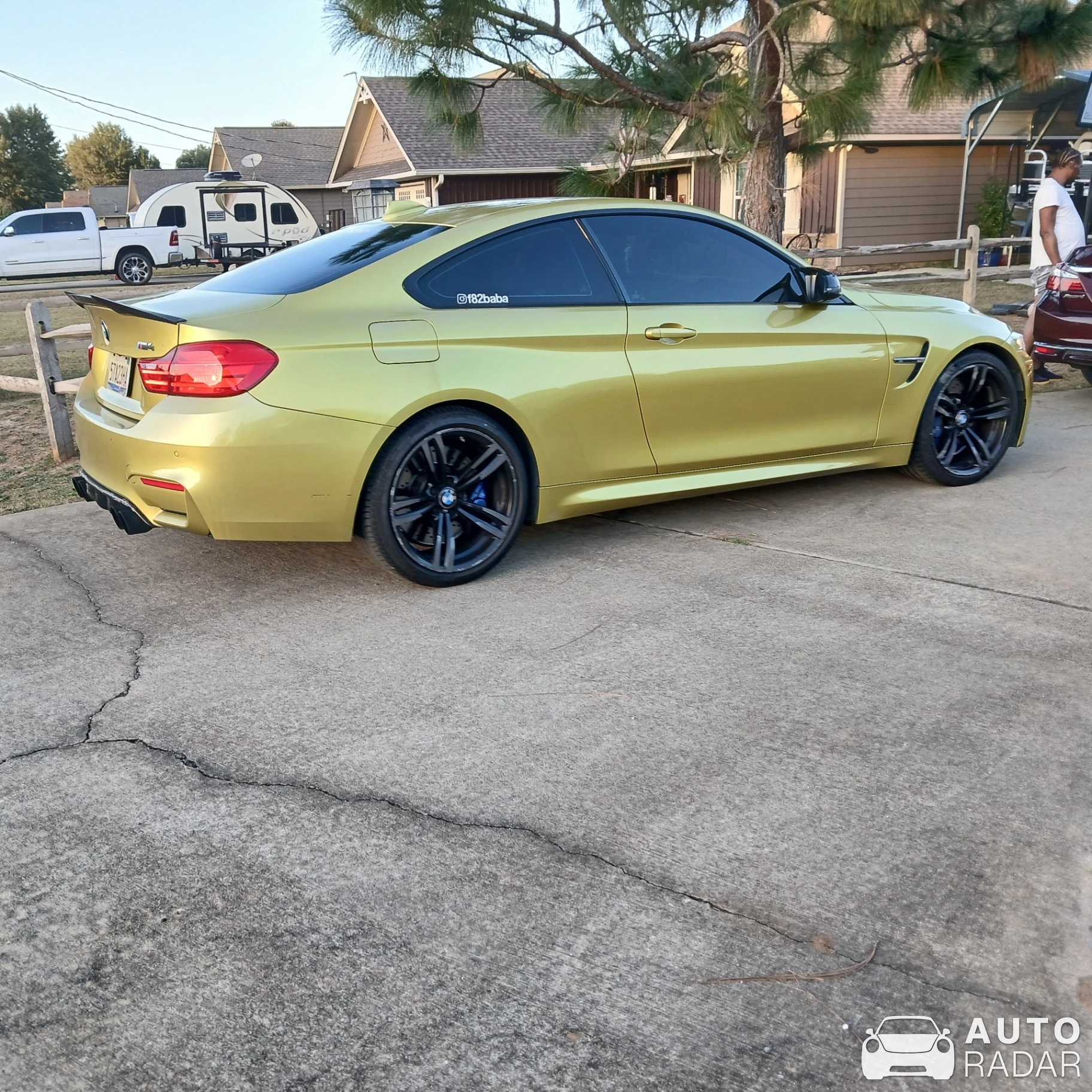 BMW M4 F82 Coupé Competition spotted in Fort Mitchell, United States