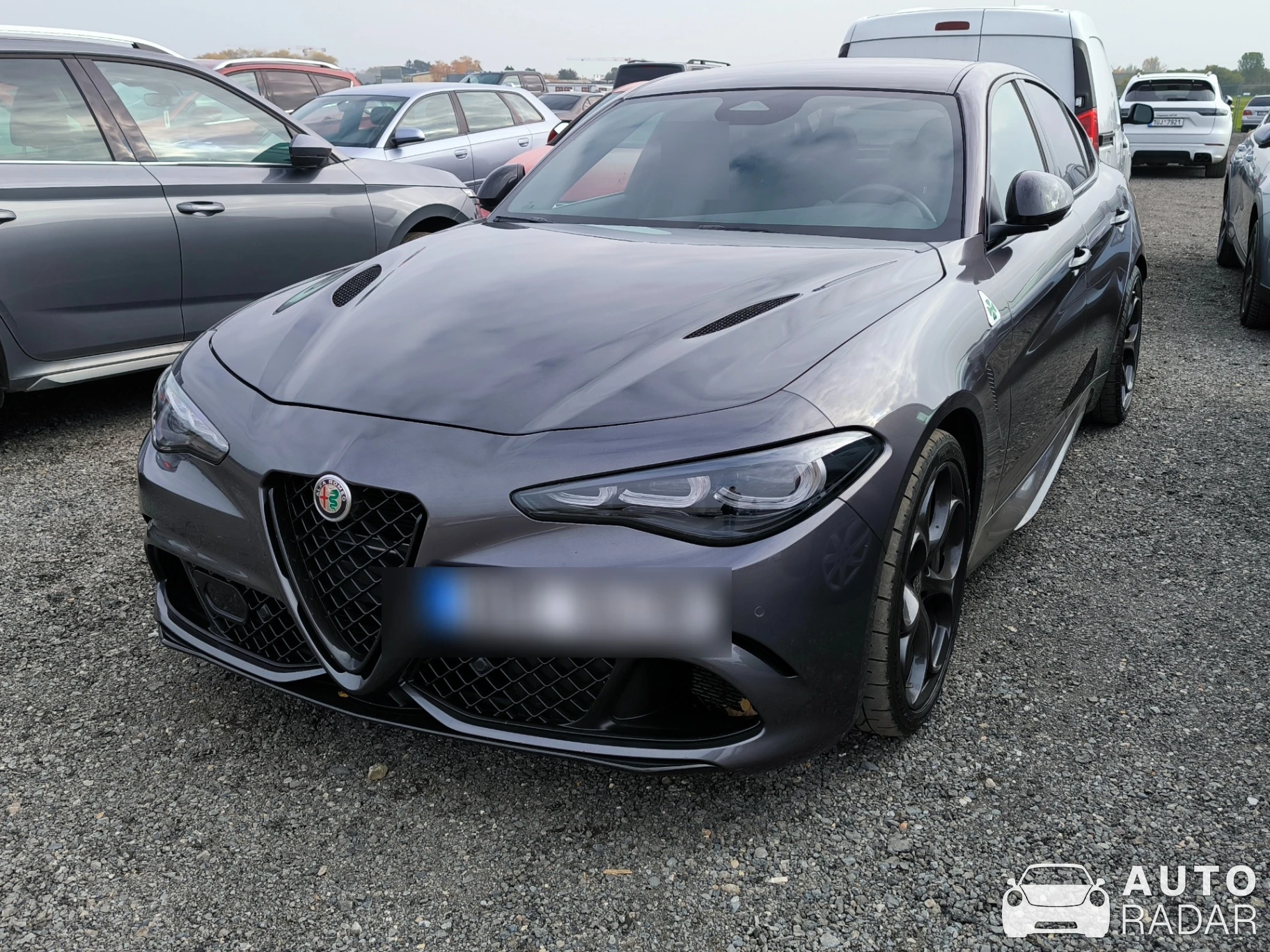 Alfa Romeo Giulia Quadrifoglio 2023 spotted in Prague 18, Czechia
