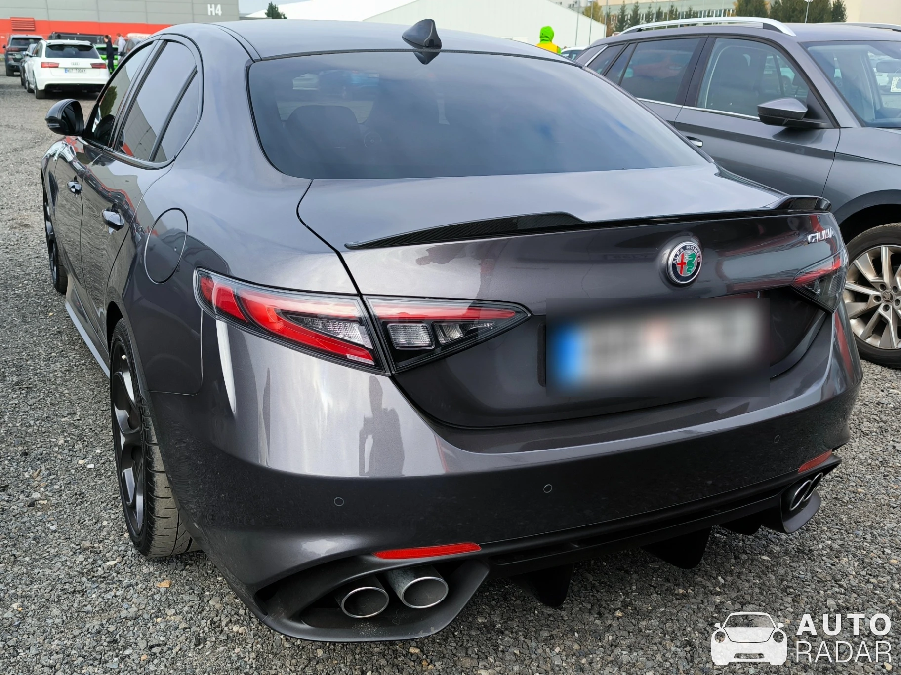 Alfa Romeo Giulia Quadrifoglio 2023 spotted