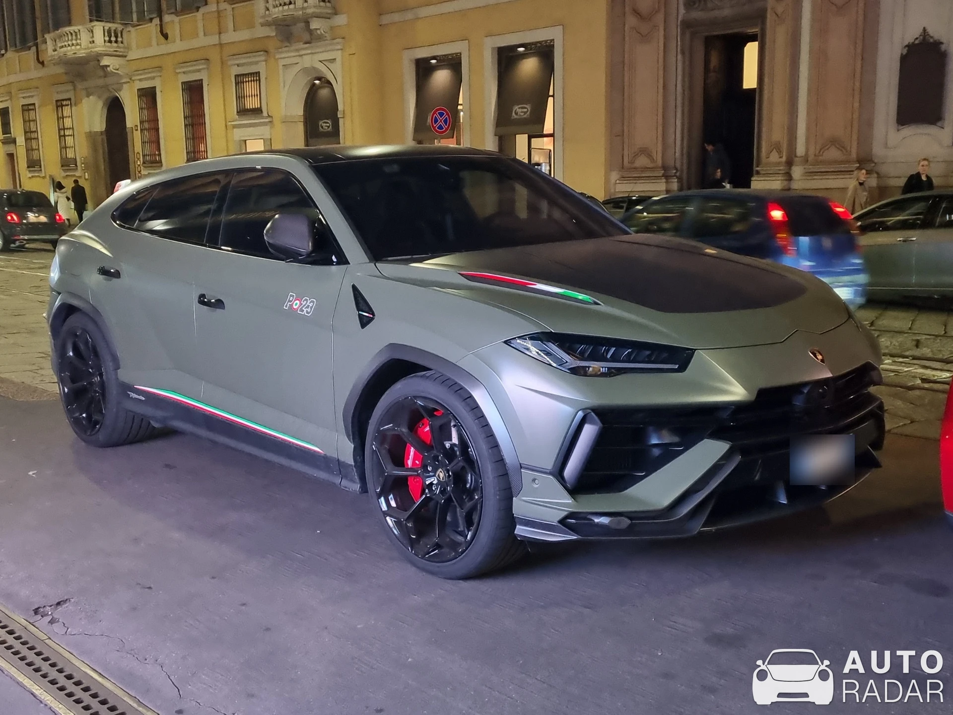 Lamborghini Urus Performante spotted in Milano, Italia