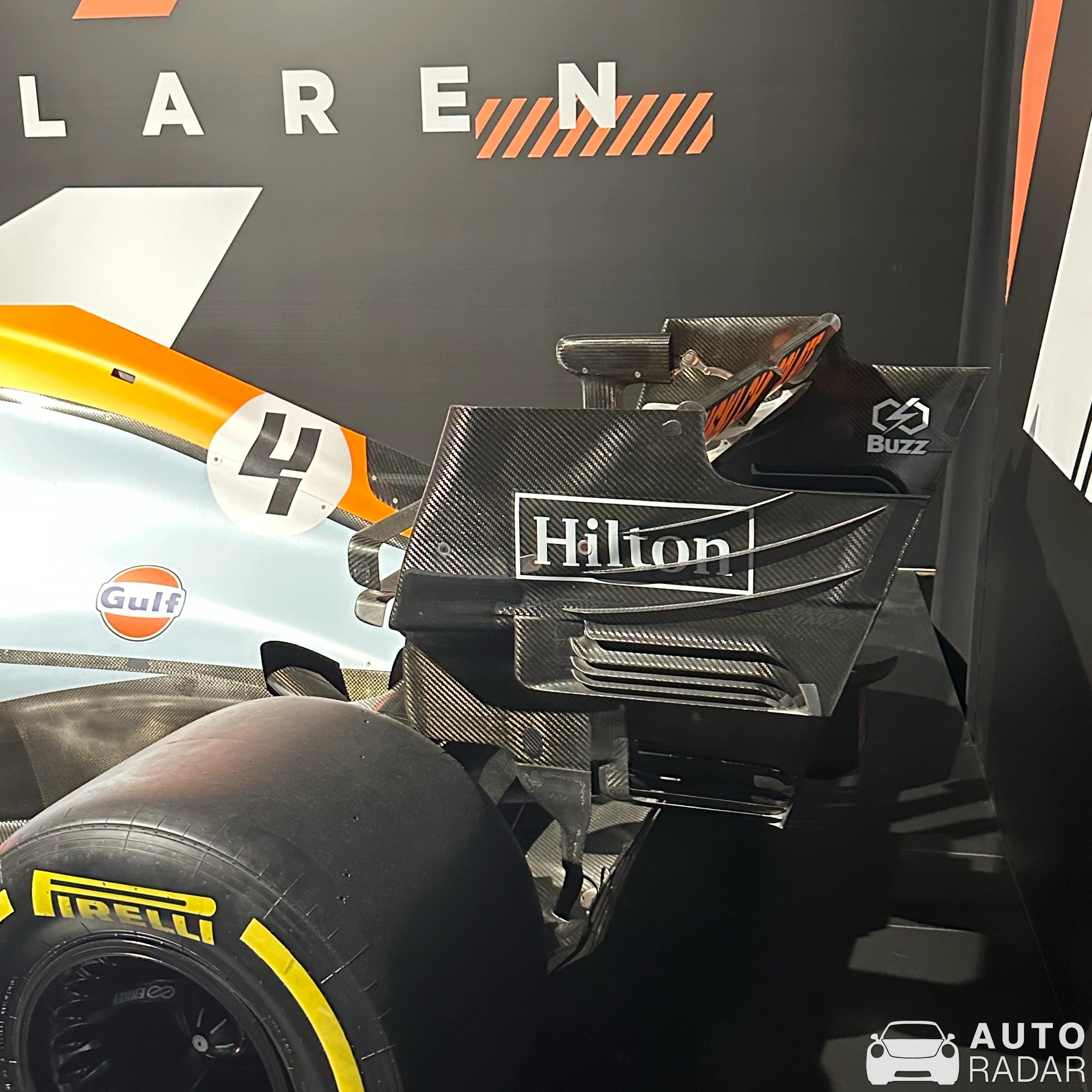 McLaren MCL35M spotted in Le Mans