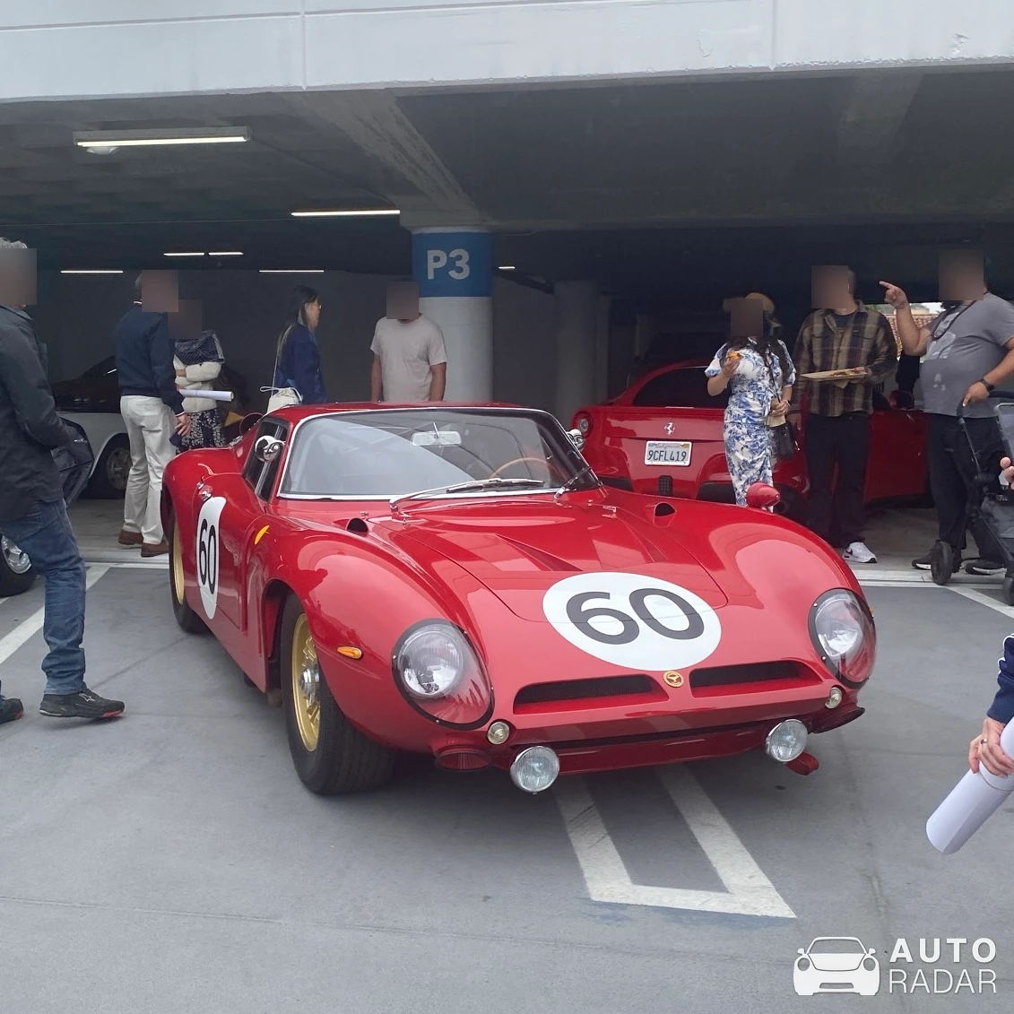 Bizzarrini P 538 Barchetta spotted in Los Angeles