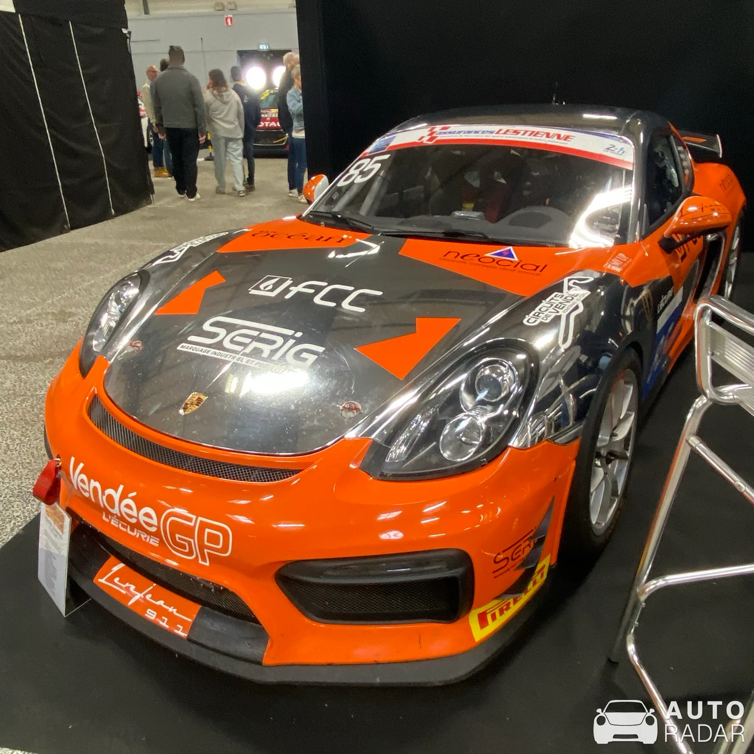 Porsche 981 Cayman GT4 Clubsport spotted in Nantes