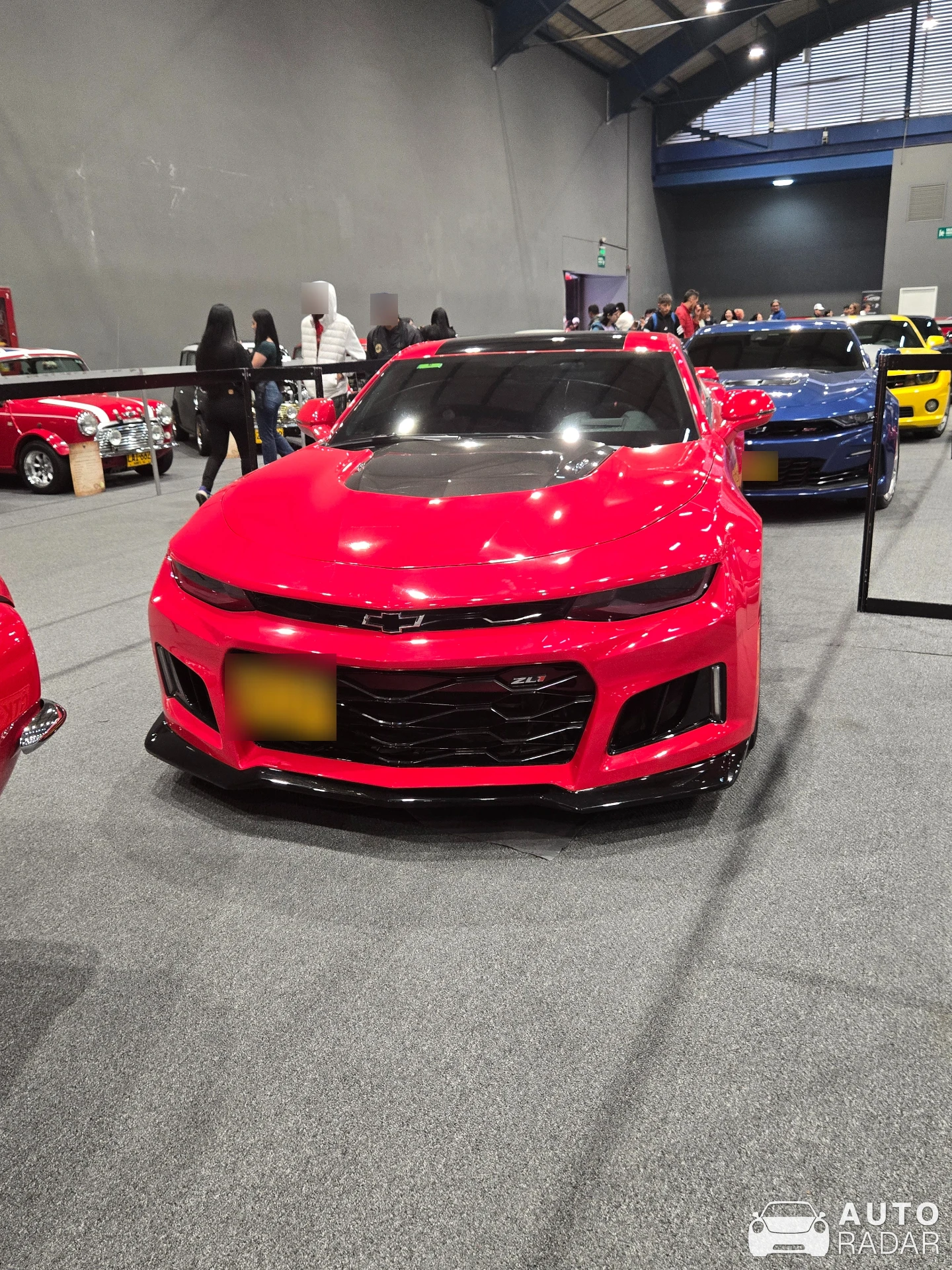 Chevrolet Camaro ZL1 spotted in Bogotá, Colombia