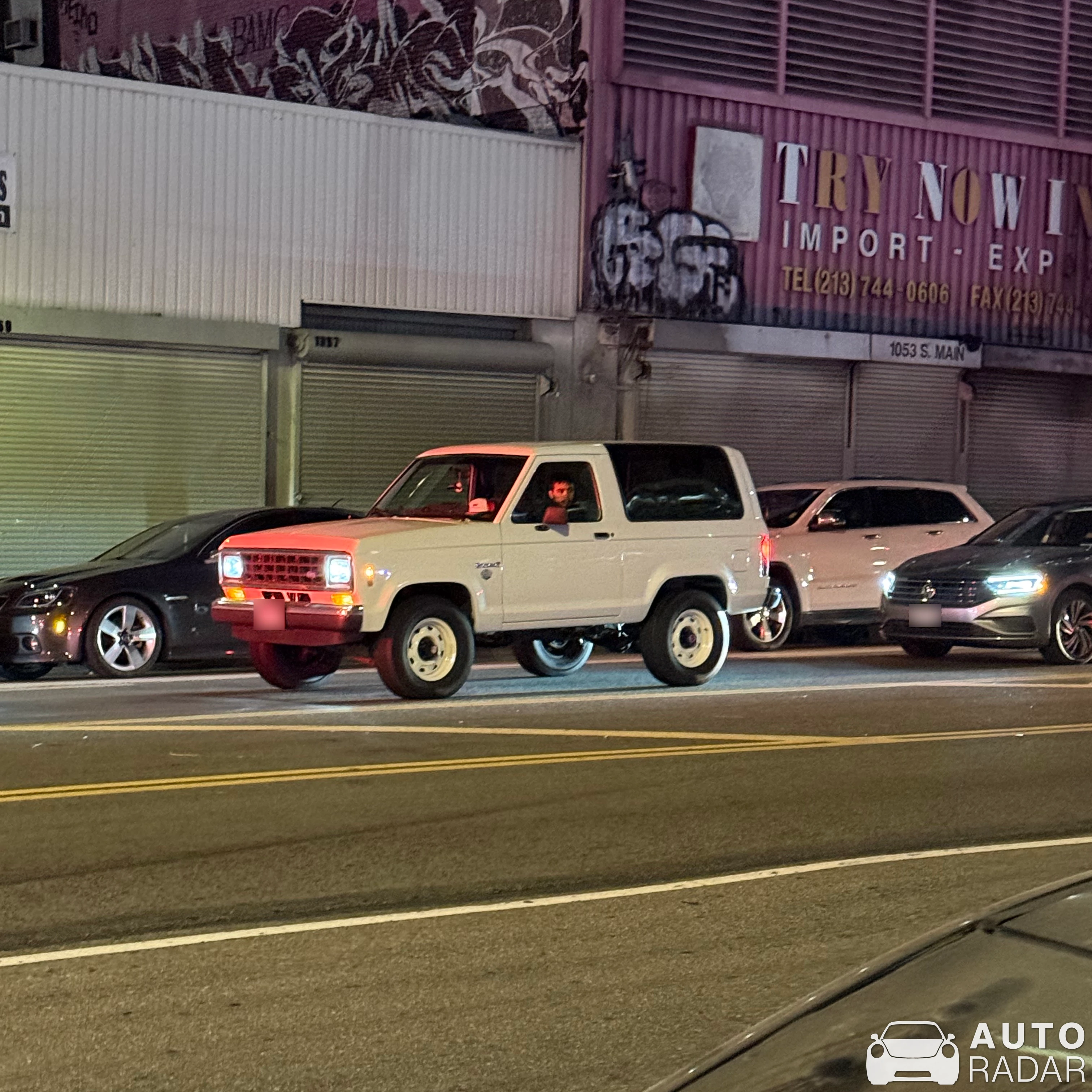 Ford Bronco II spotted in Los Angeles, United States