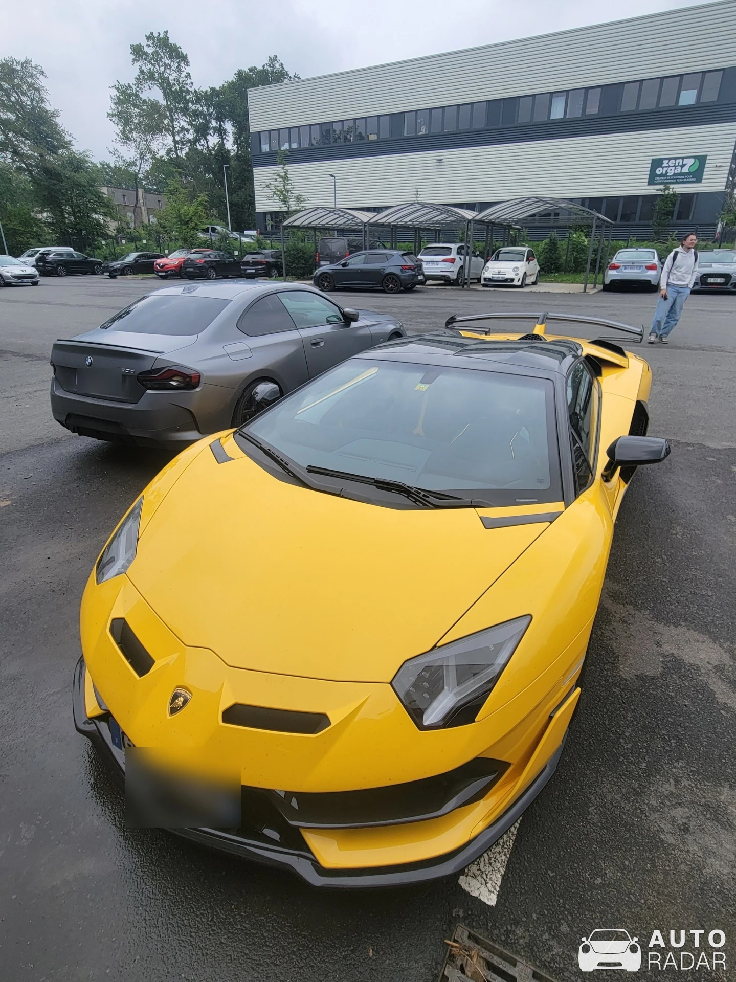 Lamborghini Aventador LP770-4 SVJ Roadster spotted in Orvault
