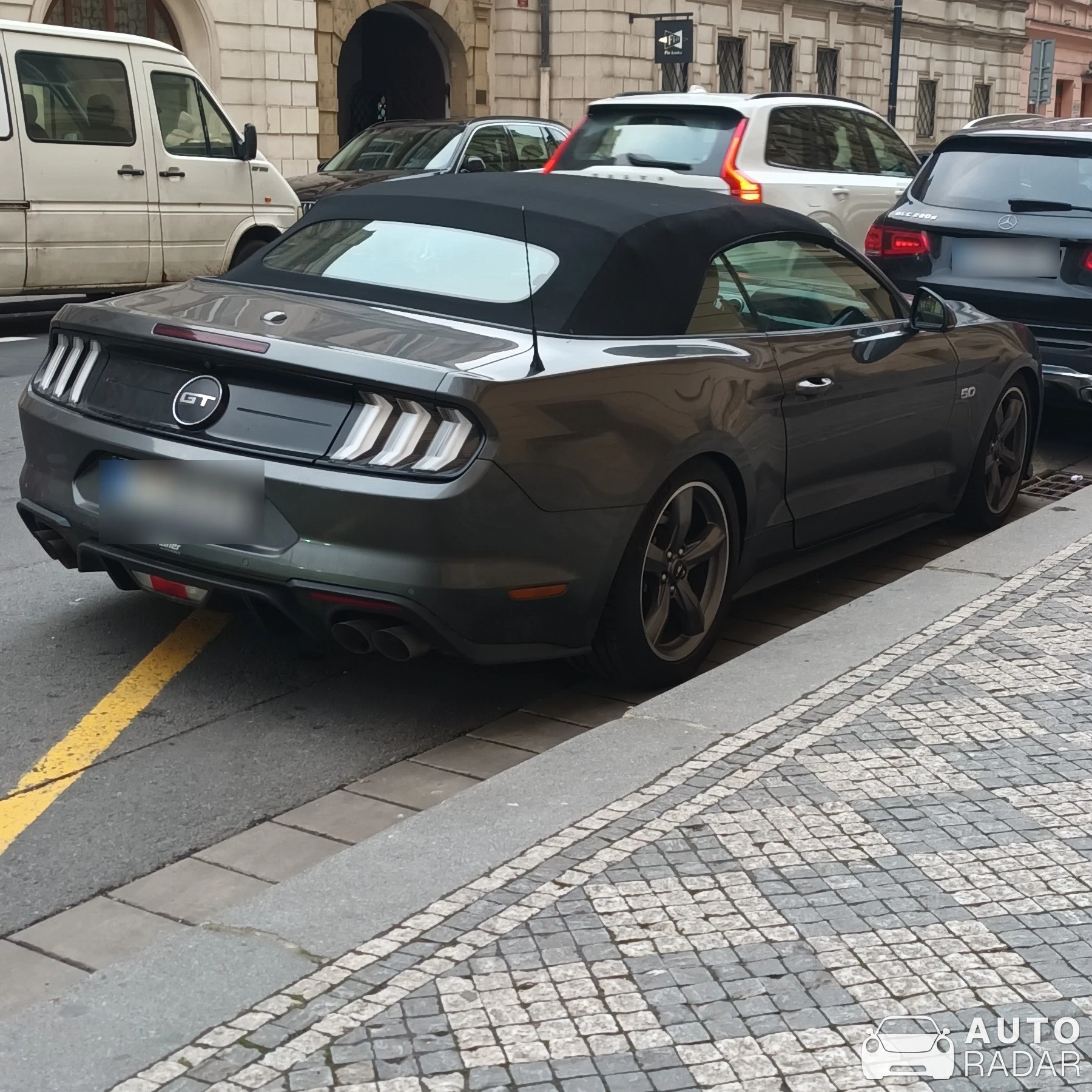 Ford Mustang GT Convertible 2018 spotted