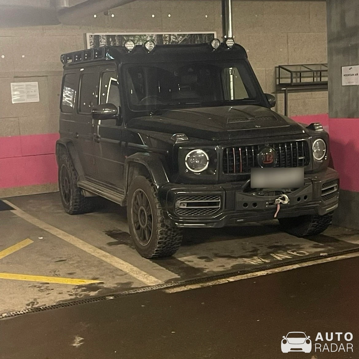 Mercedes-AMG Brabus G 63 Adventure W463 2018 spotted in Val de Bagnes