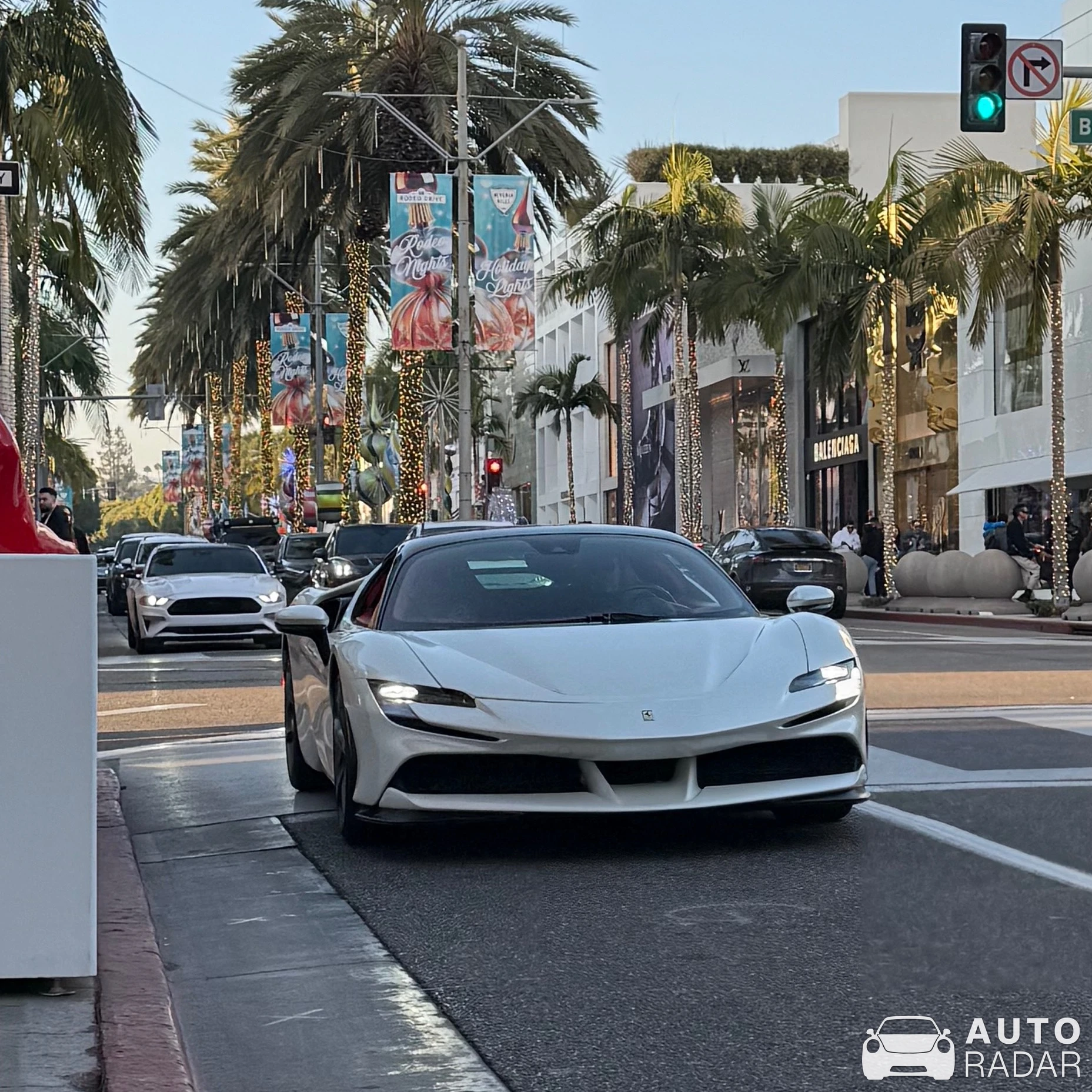 Ferrari SF90 Stradale spotted in Beverly Hills, United States