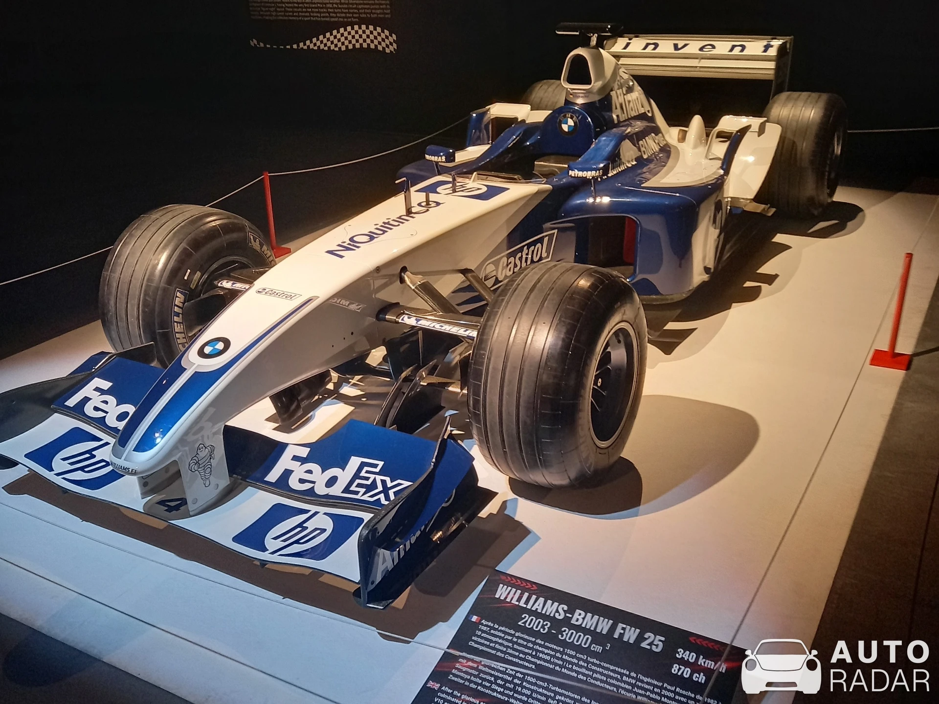 Williams FW26 spotted in Mulhouse