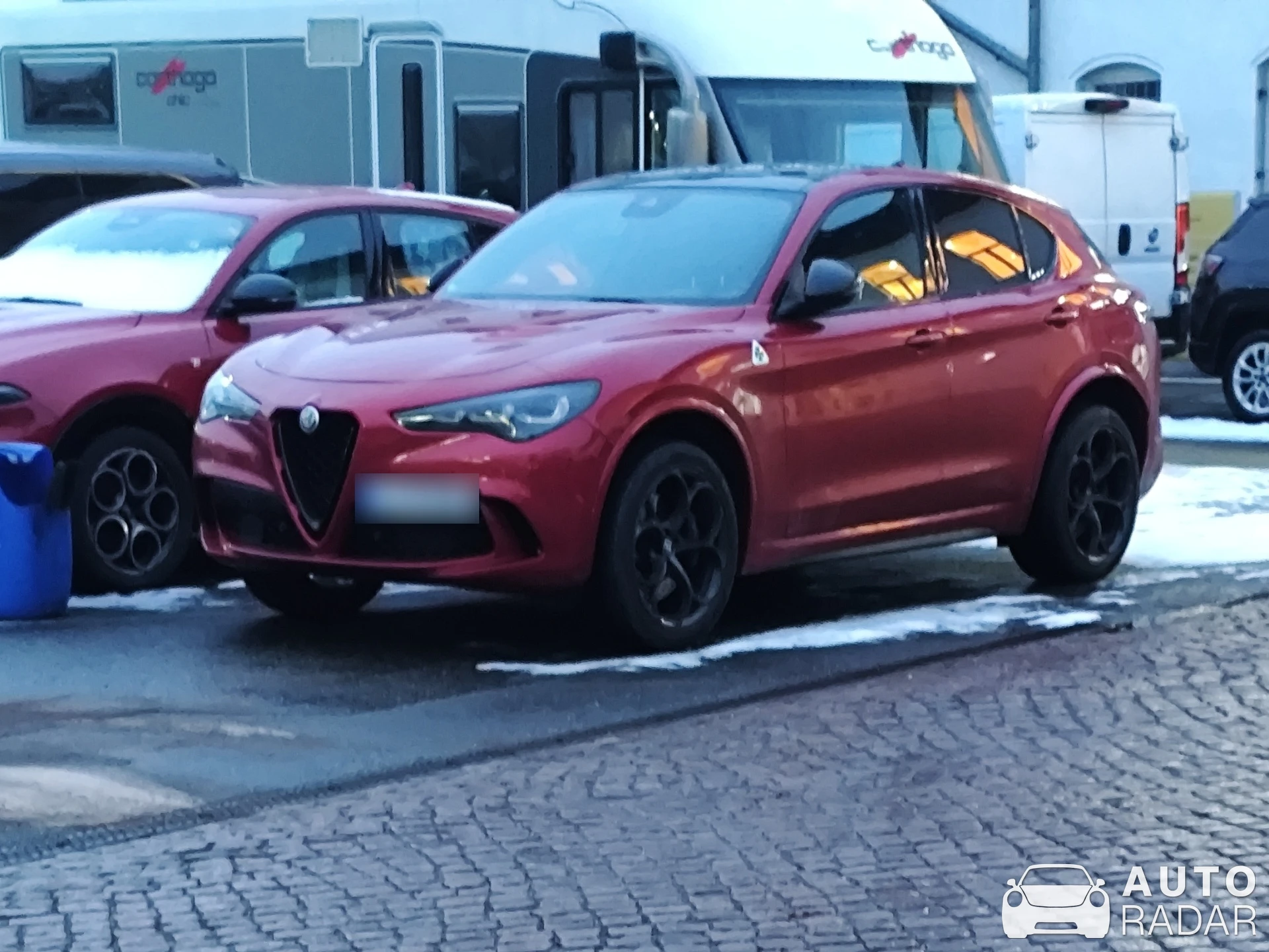 Alfa Romeo Stelvio Quadrifoglio spotted in Chemnitz, Germany