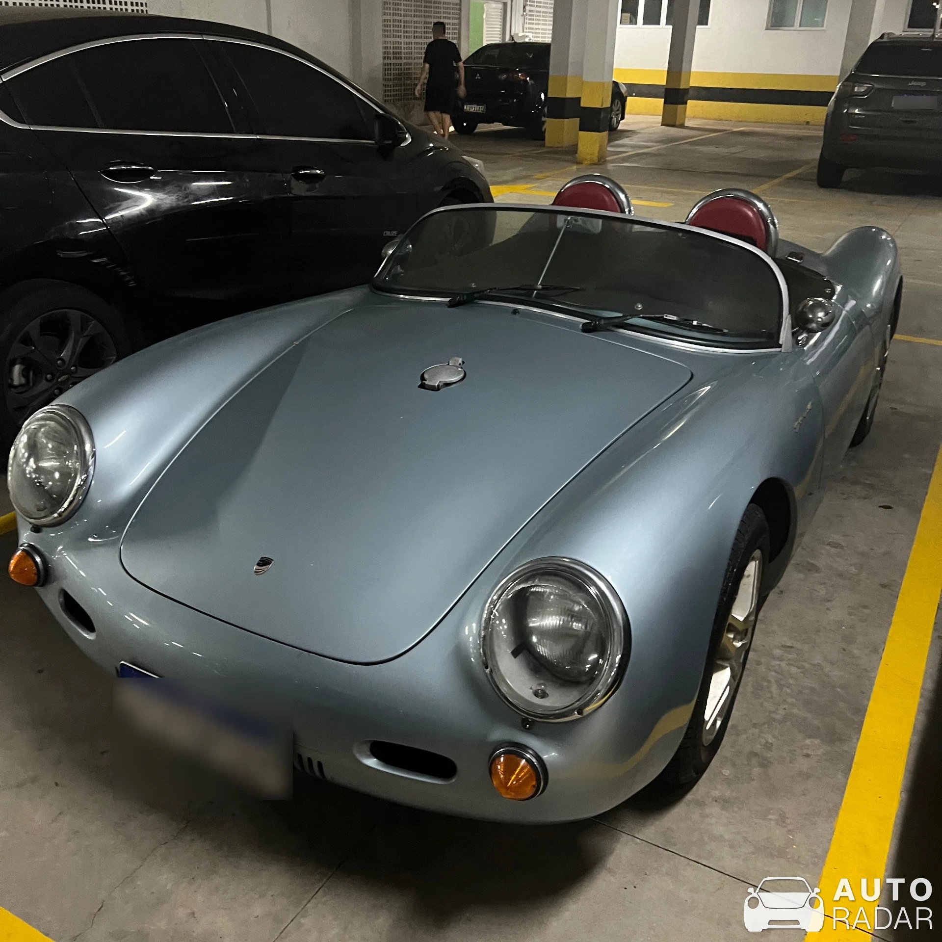 Chamonix Porsche 550 spotted in Barra da Tijuca, Brazil