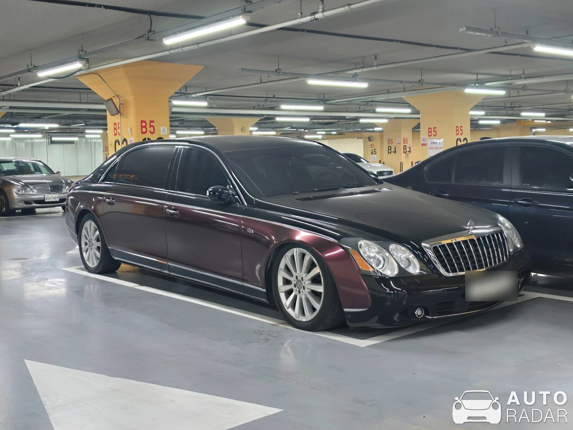 Maybach 62 S 2011 spotted in Seocho District, South Korea
