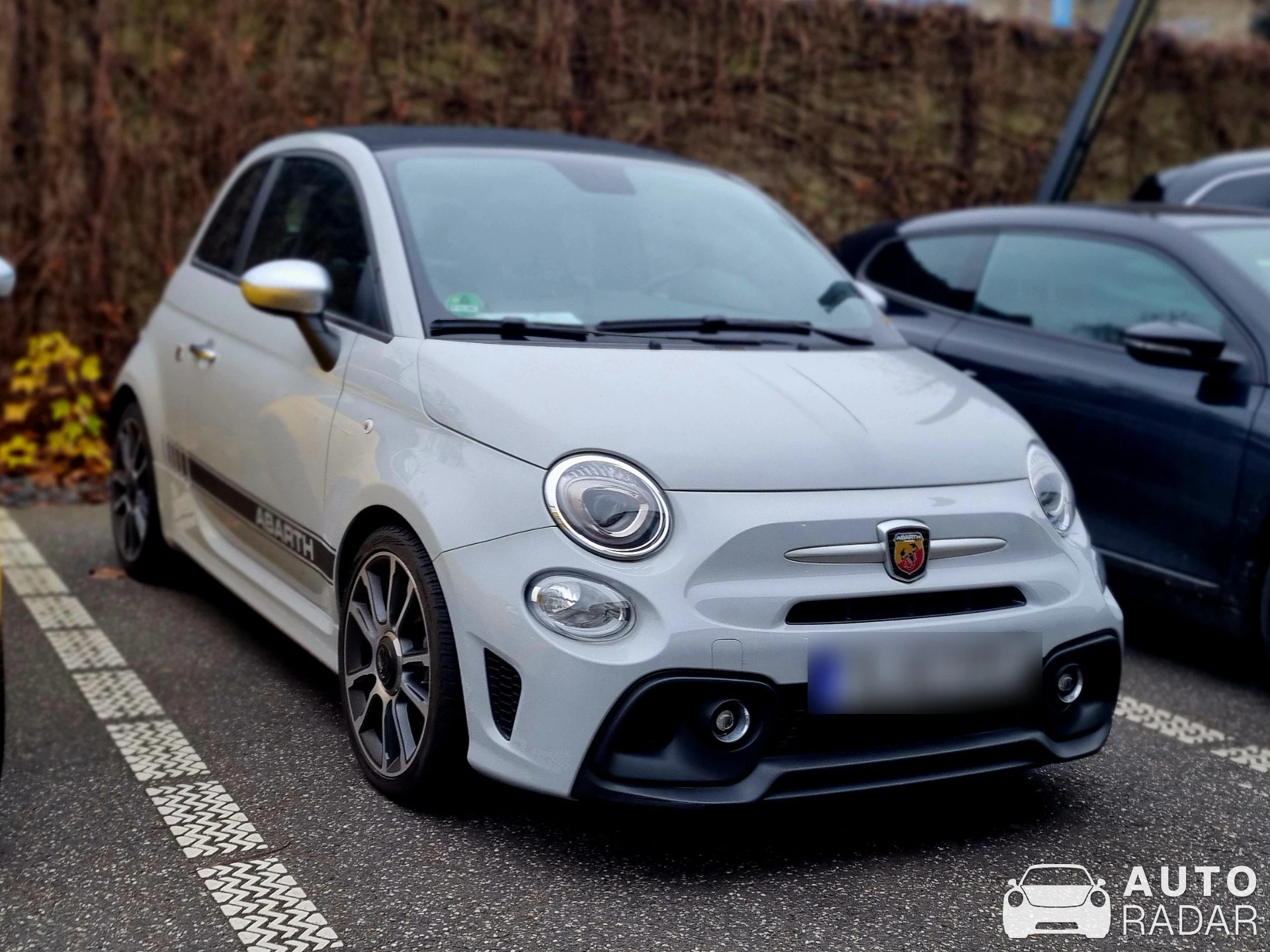 Abarth 595 spotted in Düsseldorf, Germany