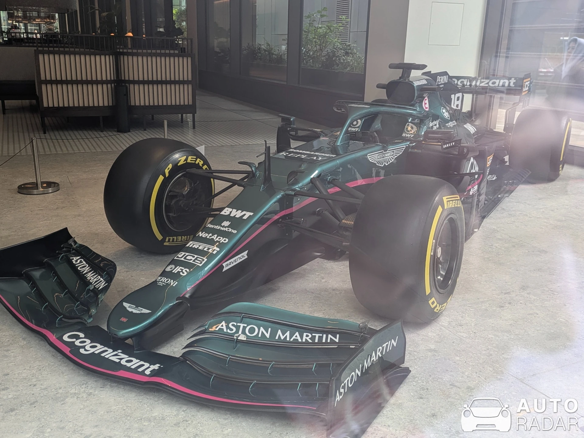 Aston Martin AMR spotted in London