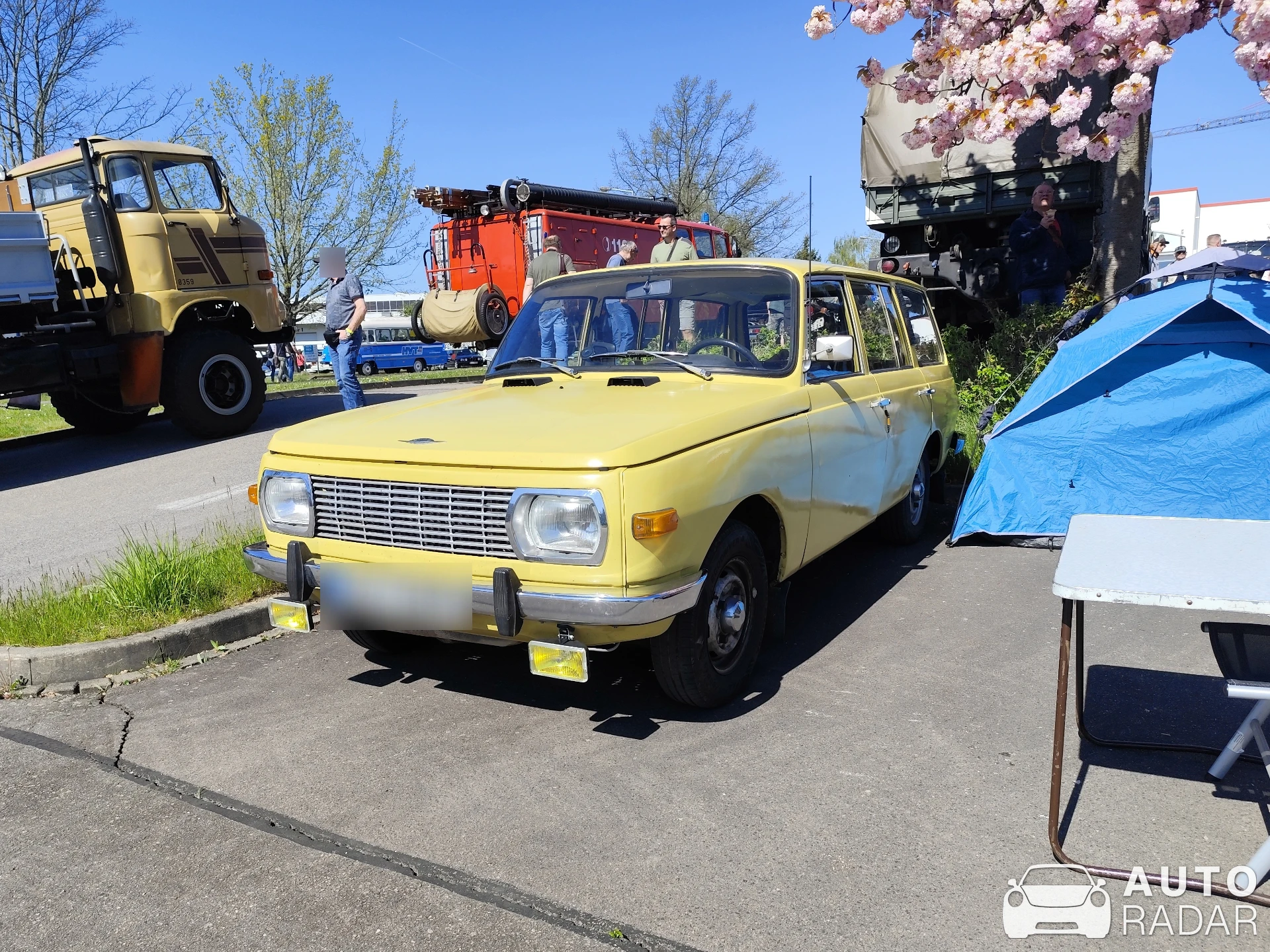 Wartburg 353 Tourist spotted in Hartmannsdorf
