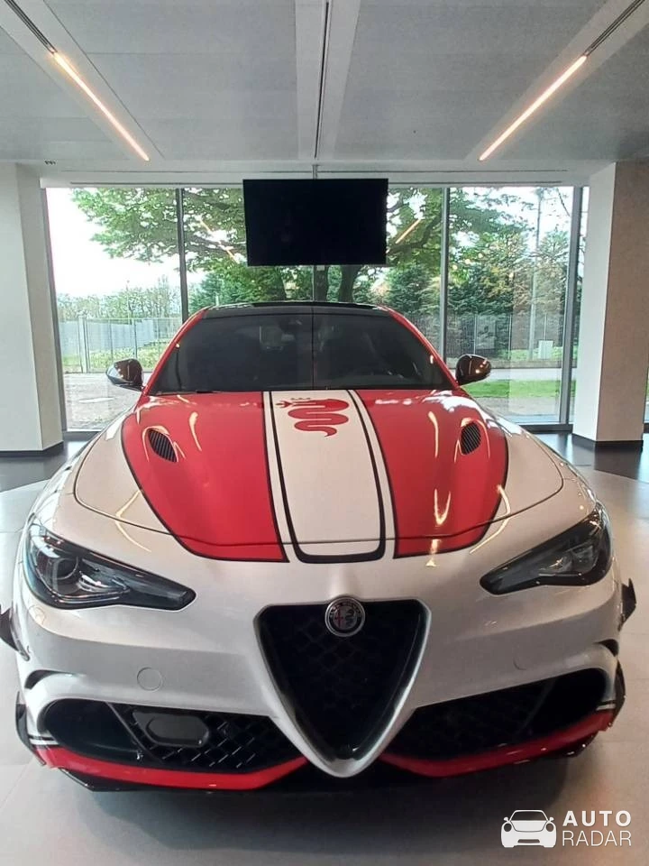 Alfa Romeo Giulia Quadrifoglio Racing Edition spotted in Arese