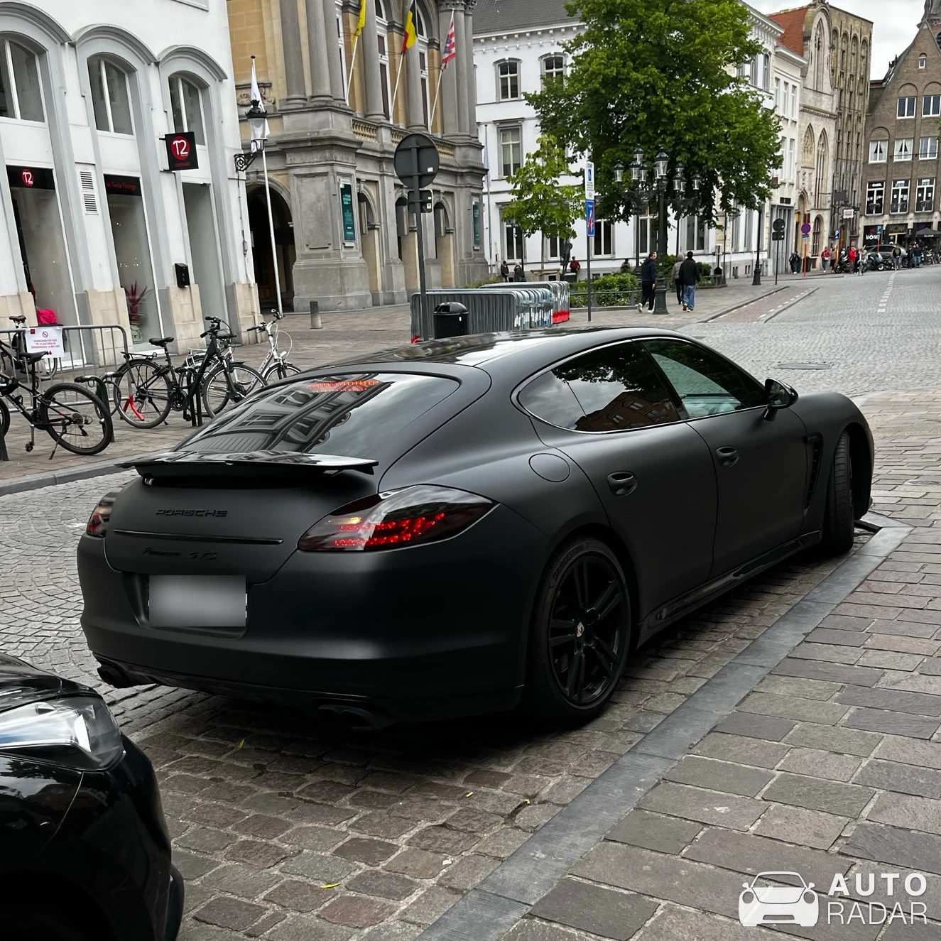 Porsche 970 Panamera GTS spotted in Brugge