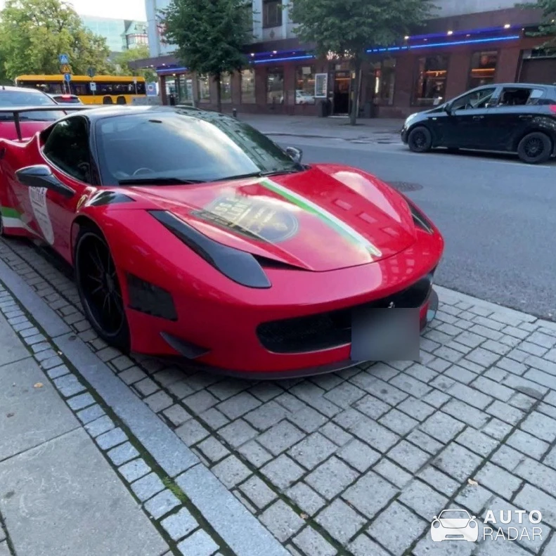 Ferrari 458 Speciale spotted in Karlstad